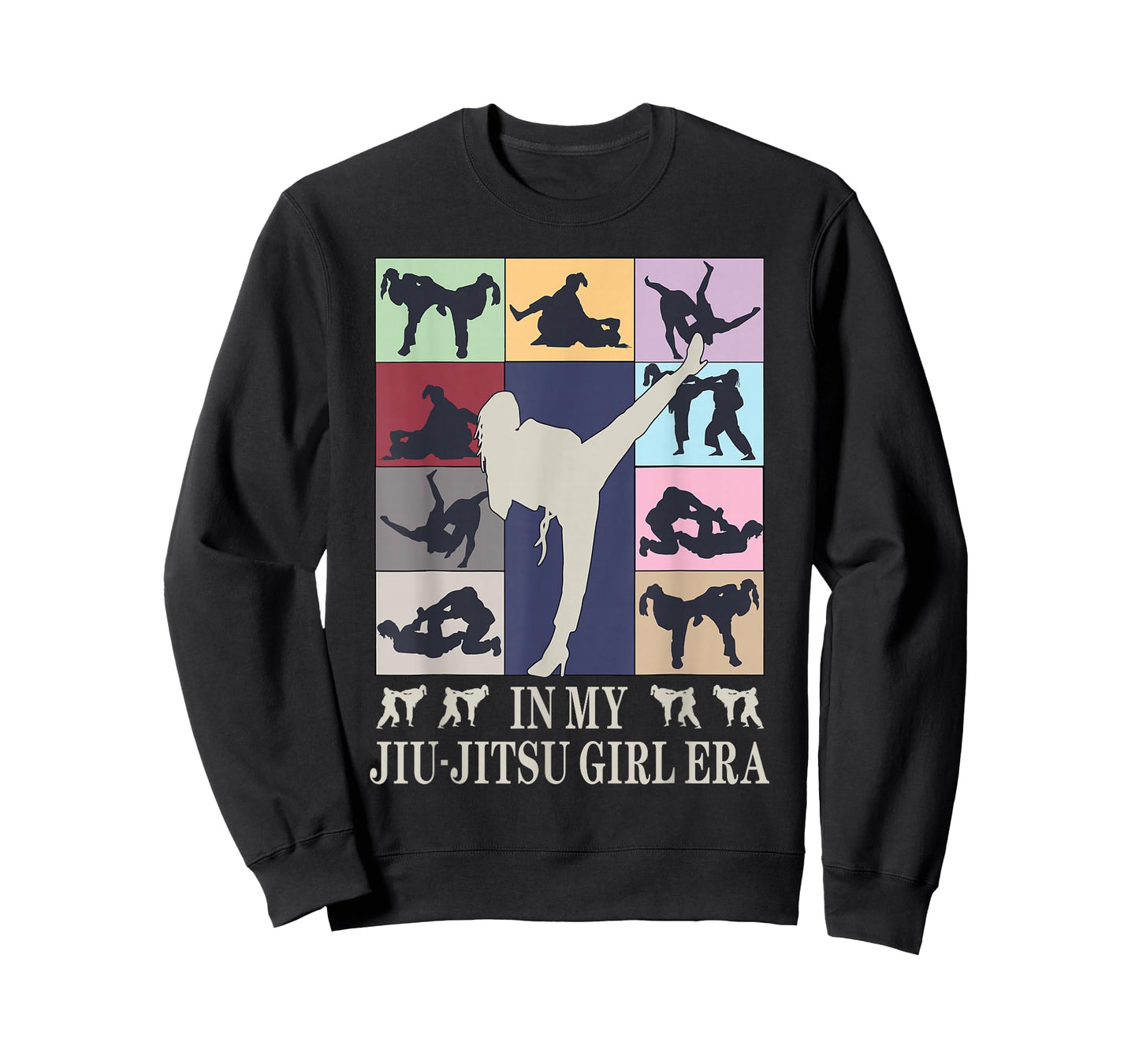 In My Jiu Jitsu Girl Era Groovy Jiu Jitsu Girls T-Shirt