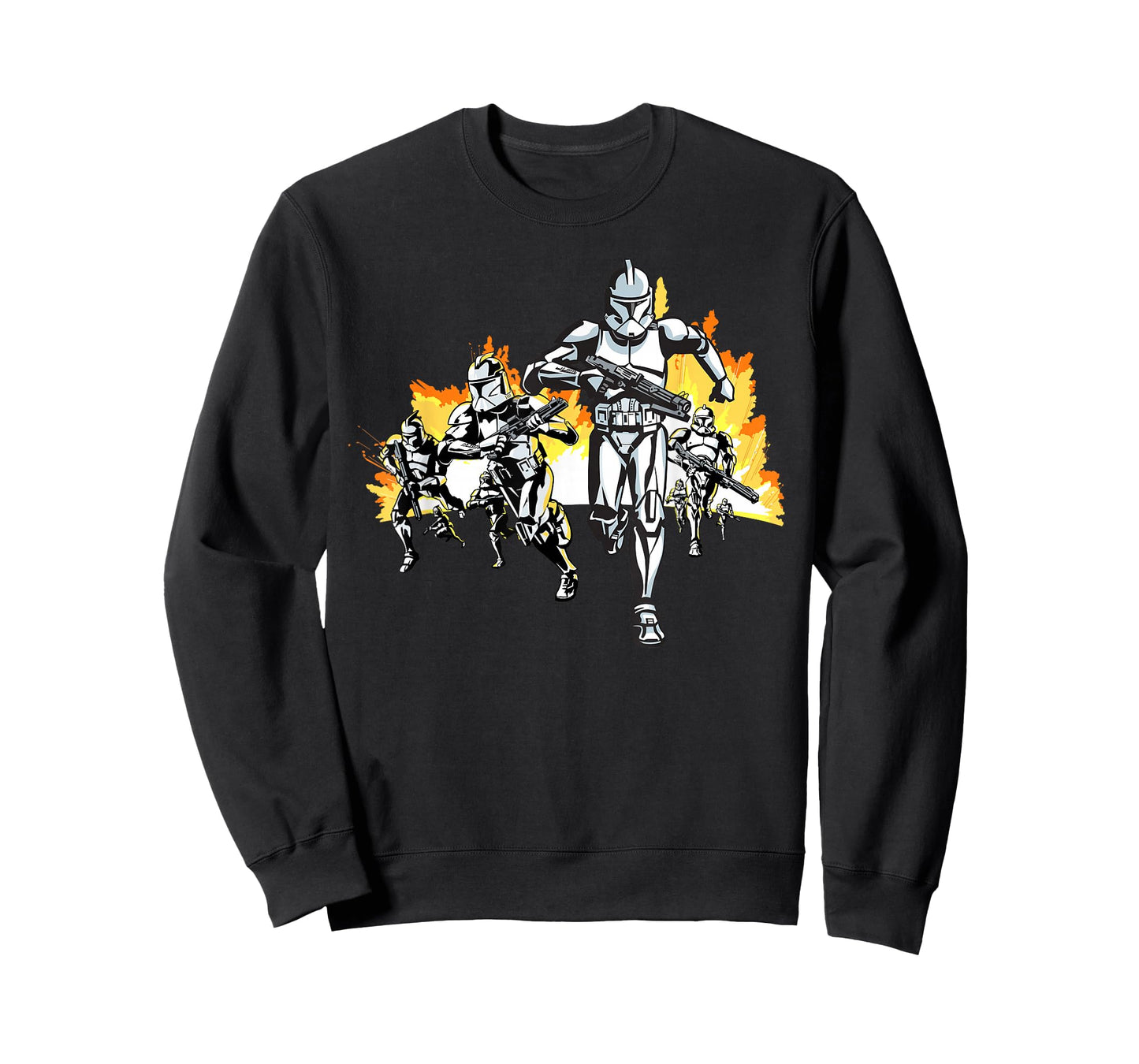 Star Wars Clone Troopers Running T-Shirt T-Shirt