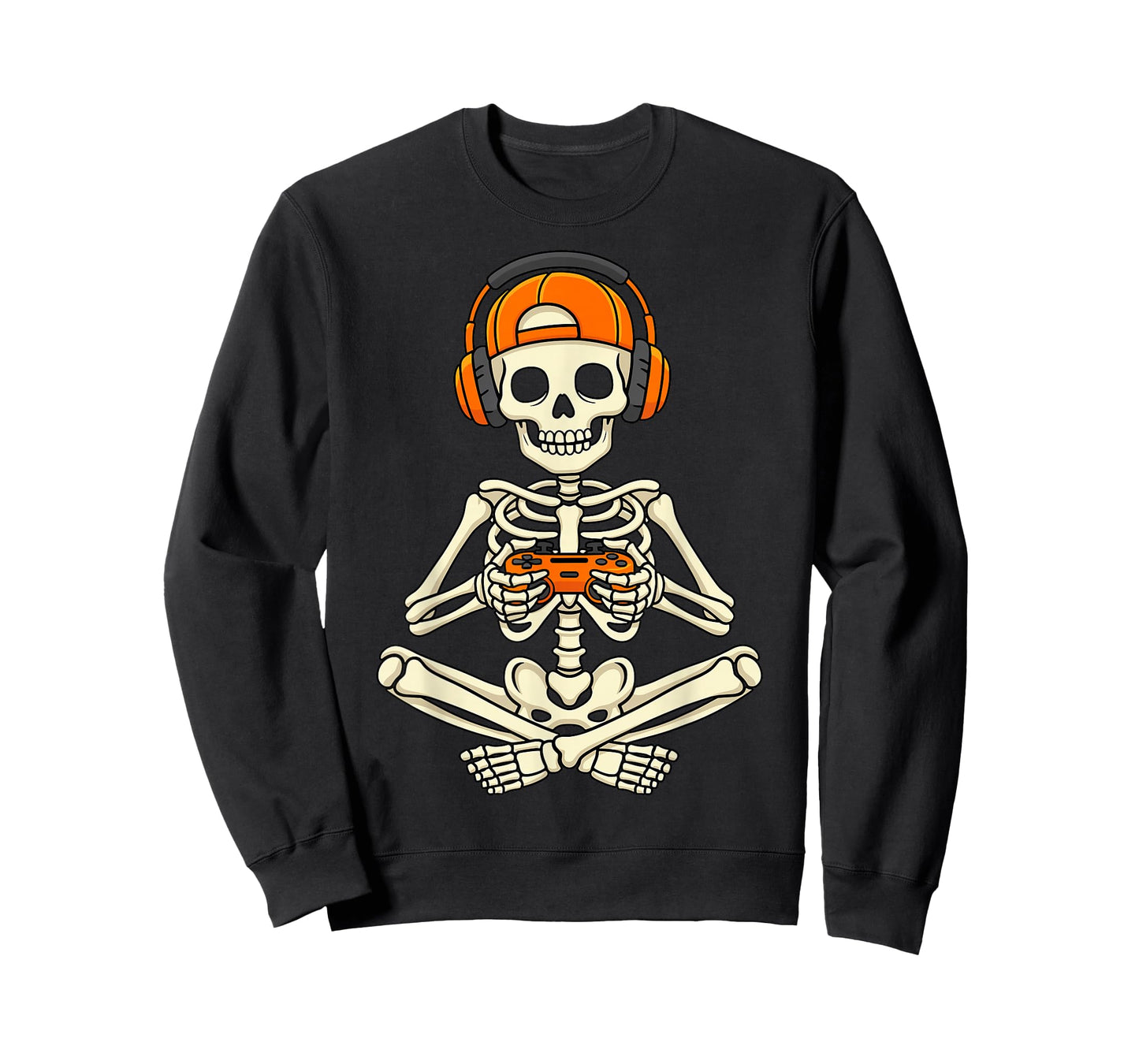 Gamer Skeleton Halloween T-Shirt