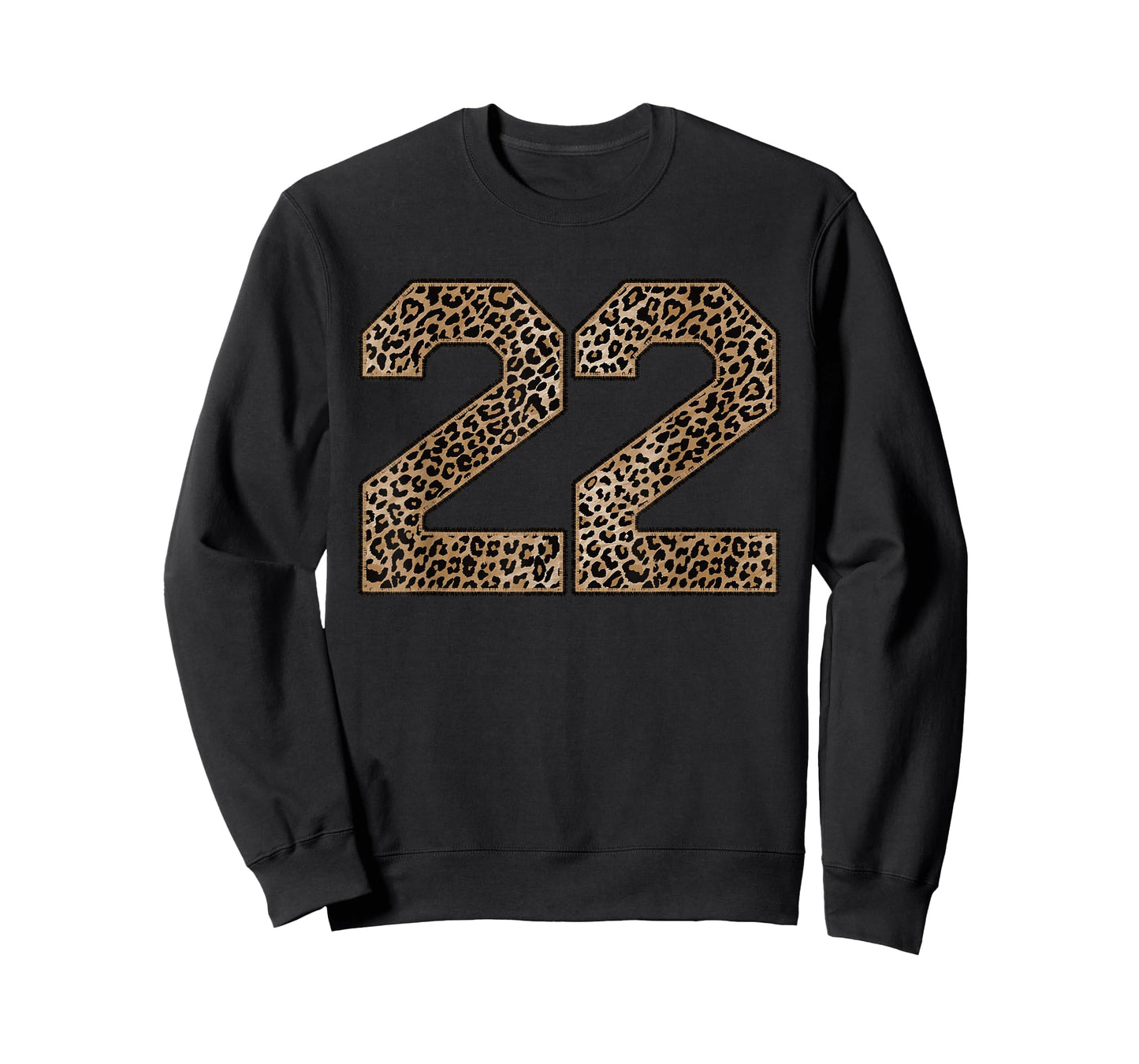 Leopard Number 22 Athlete Sports Jersey Supporter Fanwear T-Shirt