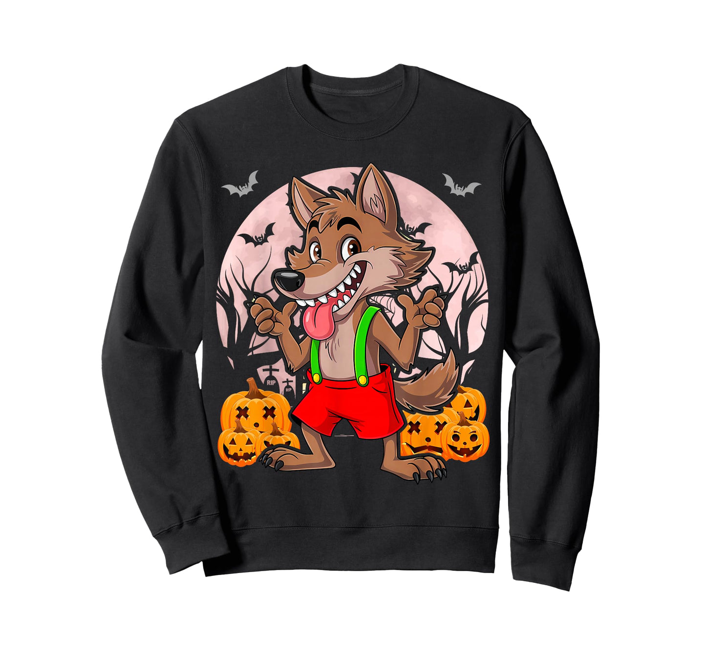 Three Pigs Lazy Halloween Costume - Bad Wolf T-Shirt