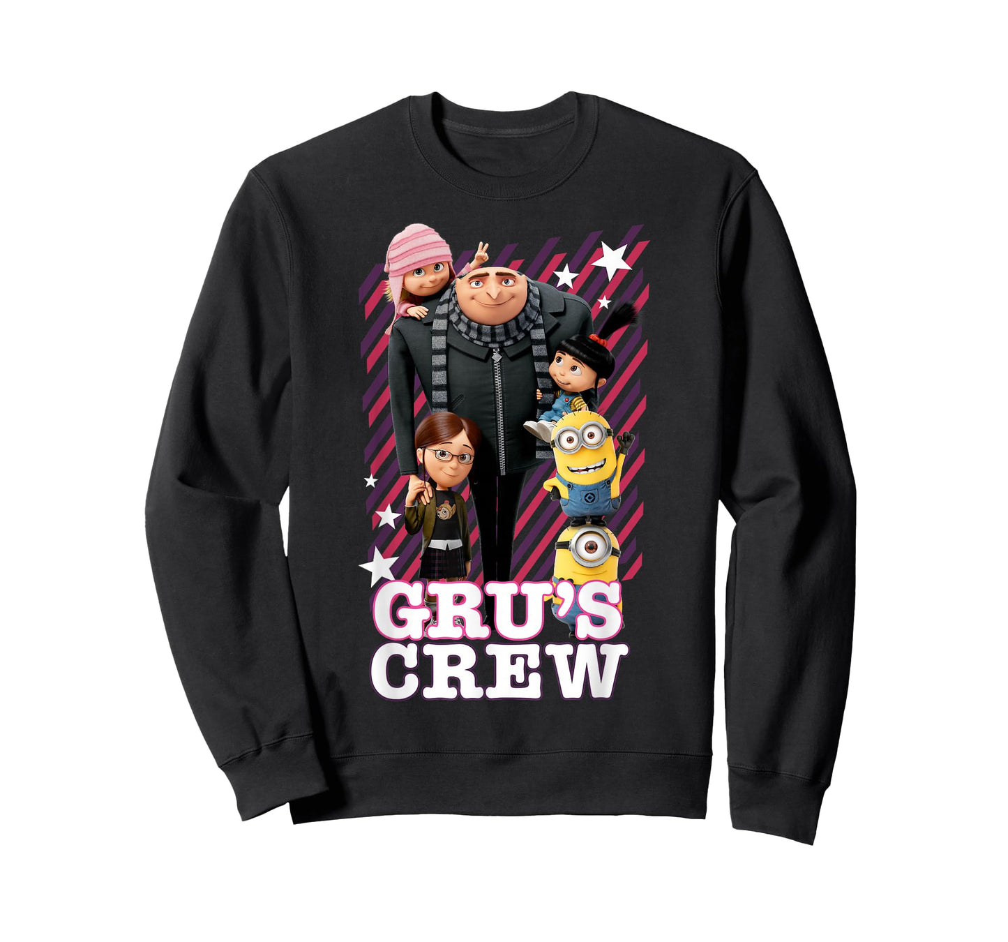 Despicable Me Minions Grus Whole Crew Graphic T-Shirt T-Shirt