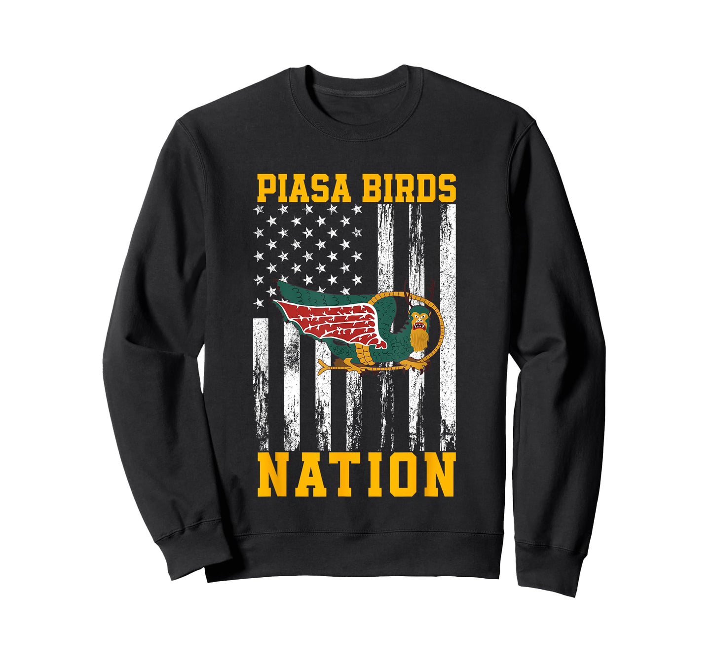 Southwestern Piasa Birds Logo Nation HS T-Shirt