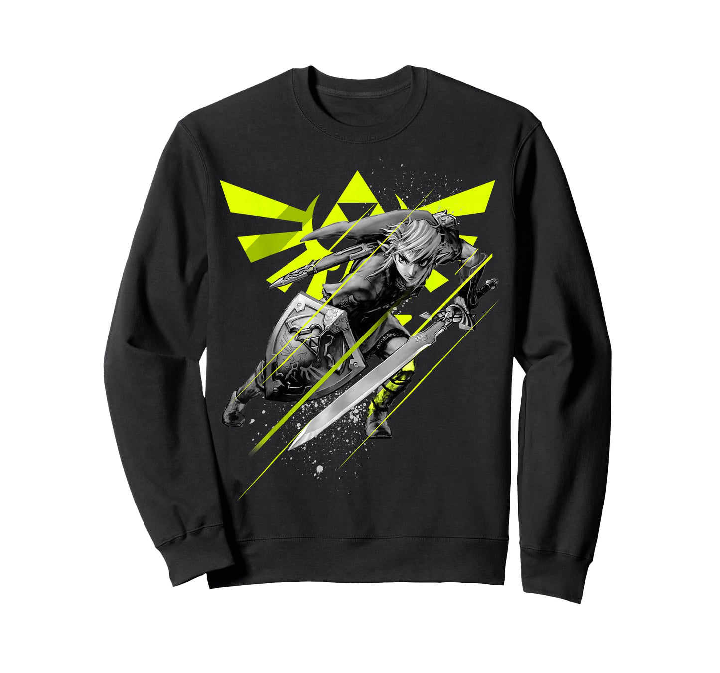 Legend of Zelda Link Neon Green Crest T-Shirt