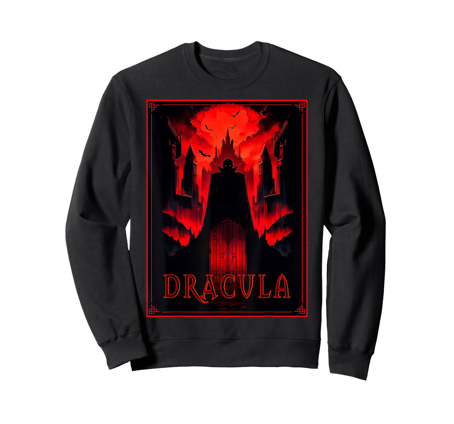 Dracula Gothic Horror Vampire Art -Halloween Vampire fans T-Shirt