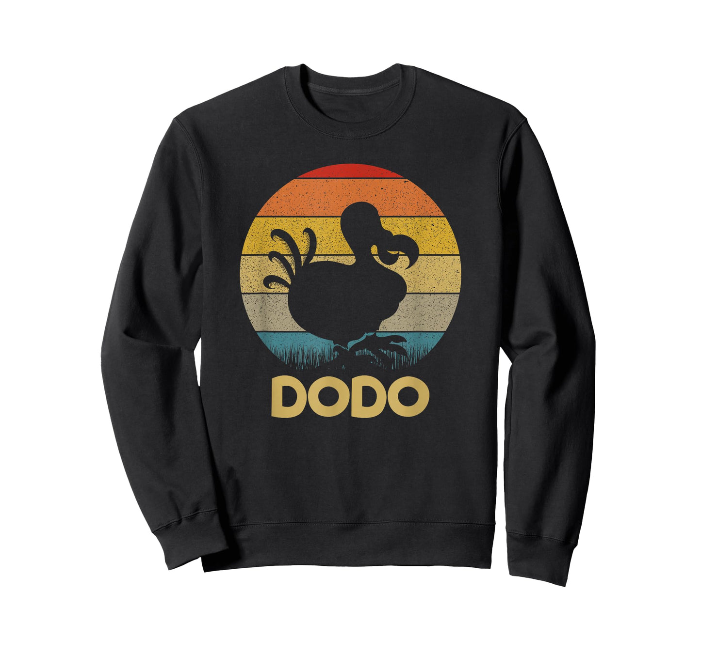 Dodo Retro Sunset Dodo Bird Silhouette Dodo Bird T-Shirt