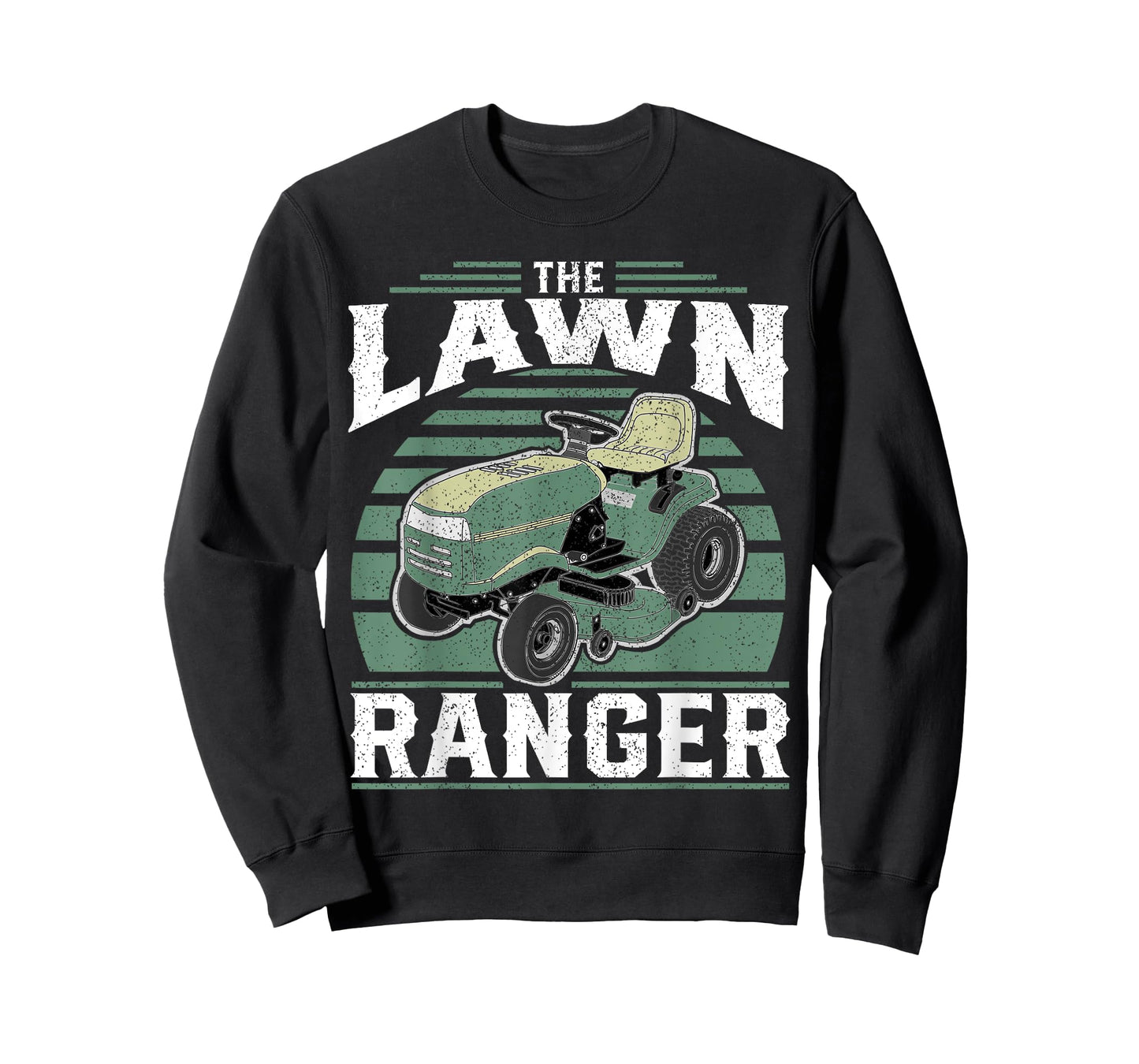 The Lawn Ranger Funny Riding Mower Retro Mowing Gift For Dad T-Shirt