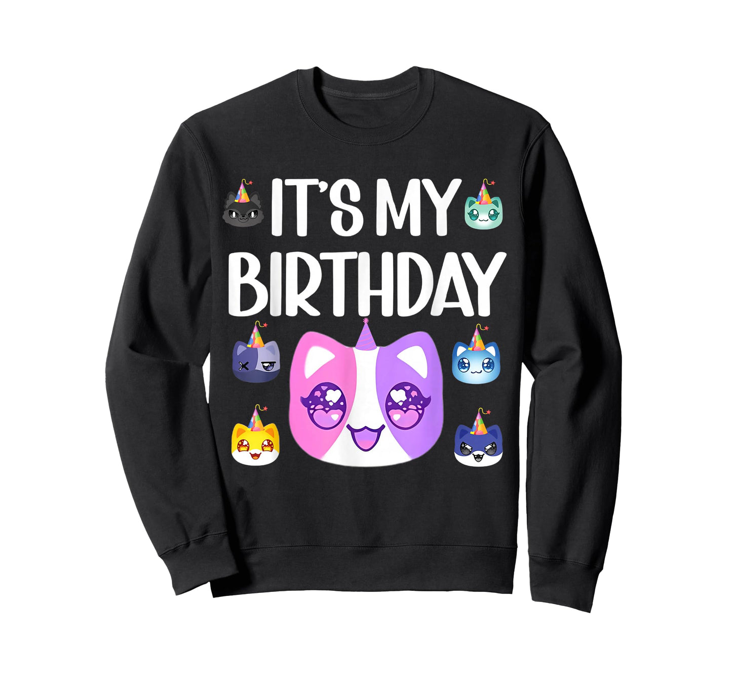 Meemeow Cats Plush Shirt Squishy Pink Birthady Decorations T-Shirt