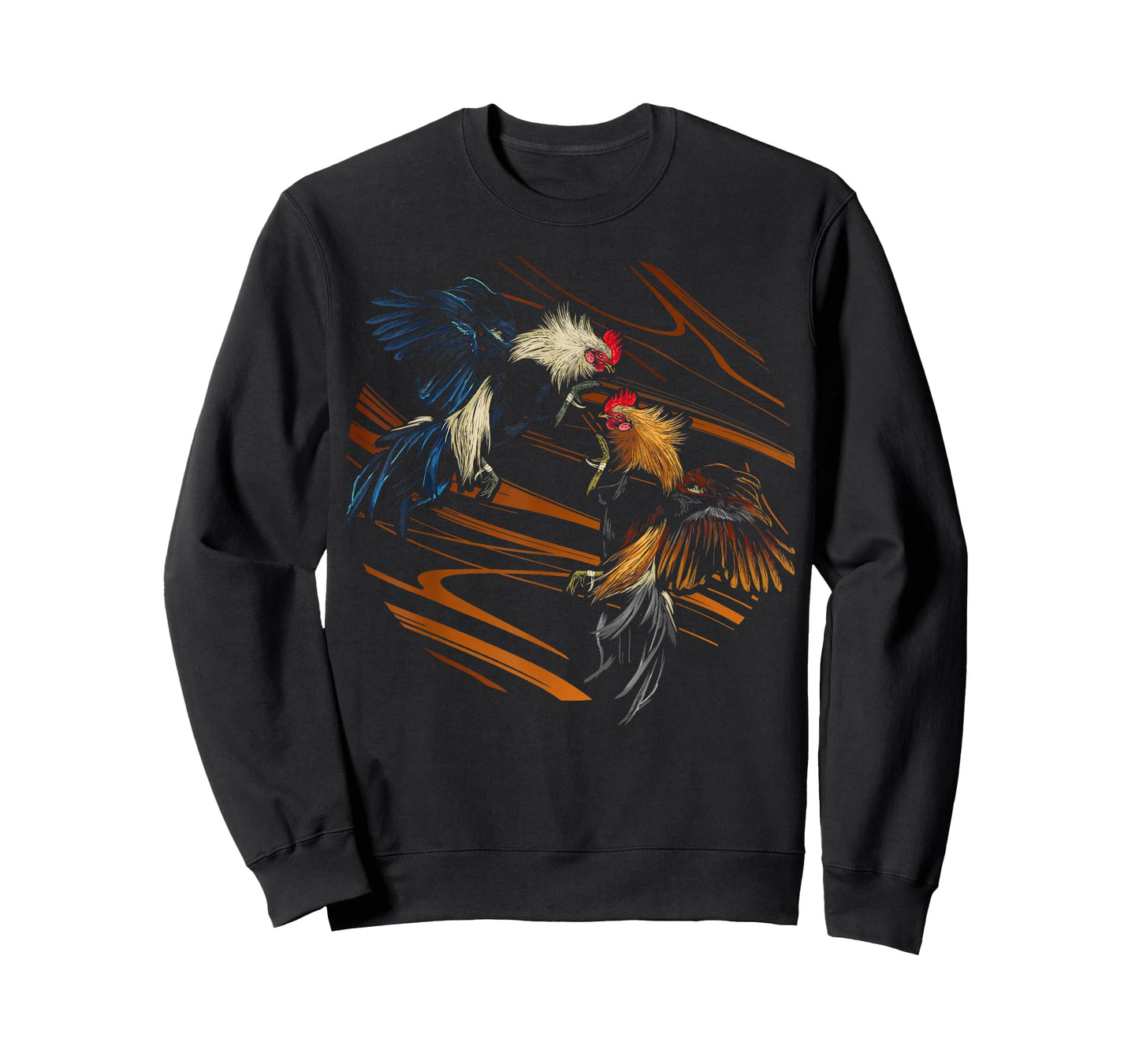 Peleas De Gallos Cockfighter Game Fowl Cockfighting Rooster T-Shirt, Black