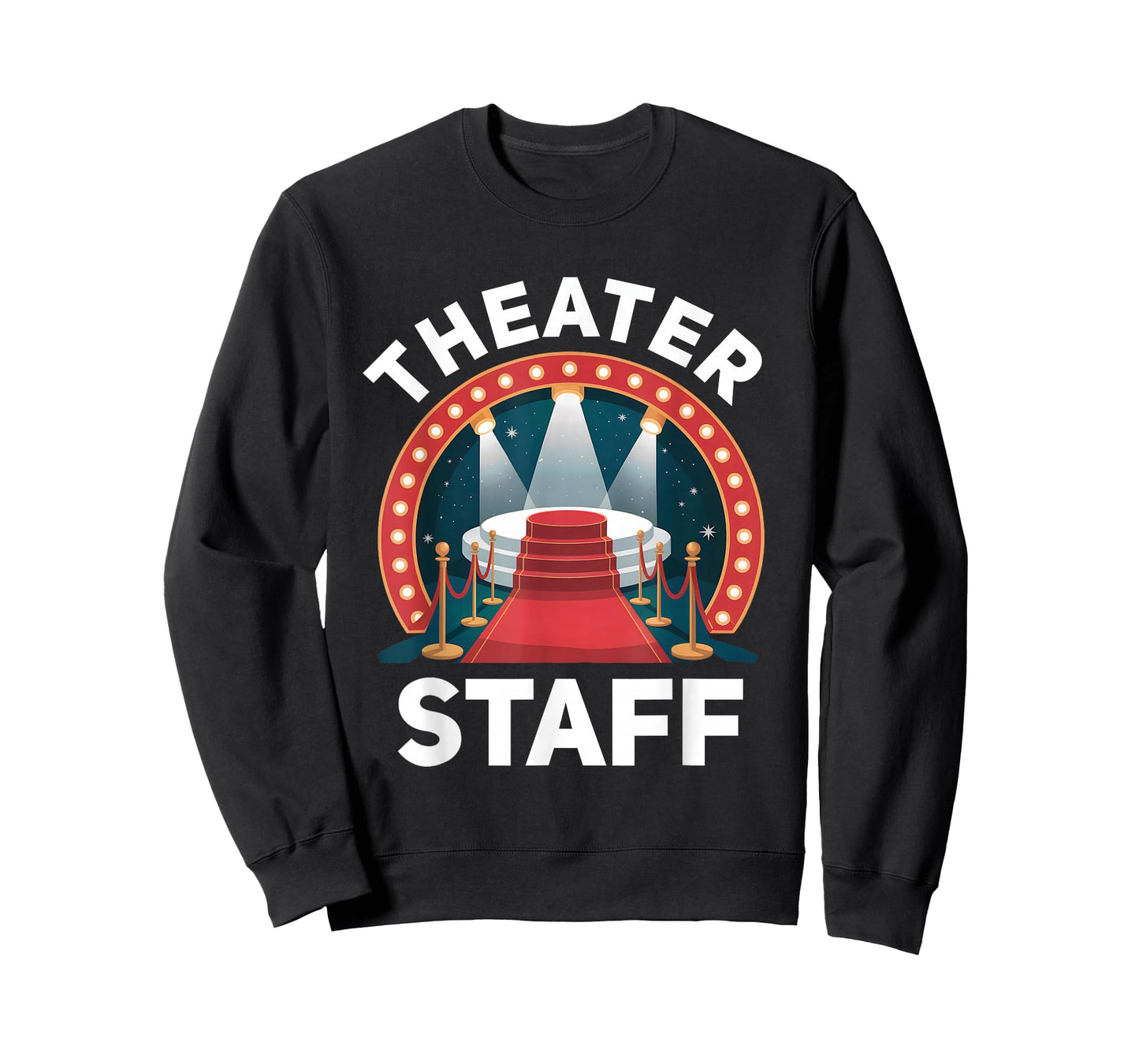 Theater Staff Funny Movie Birthday Party Theme Movie Party T-Shirt