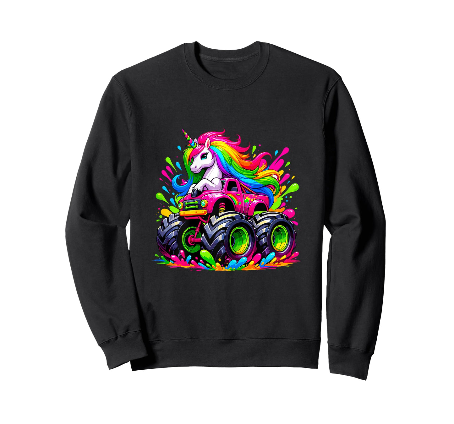 Unicorn Monster Truck T-Shirt