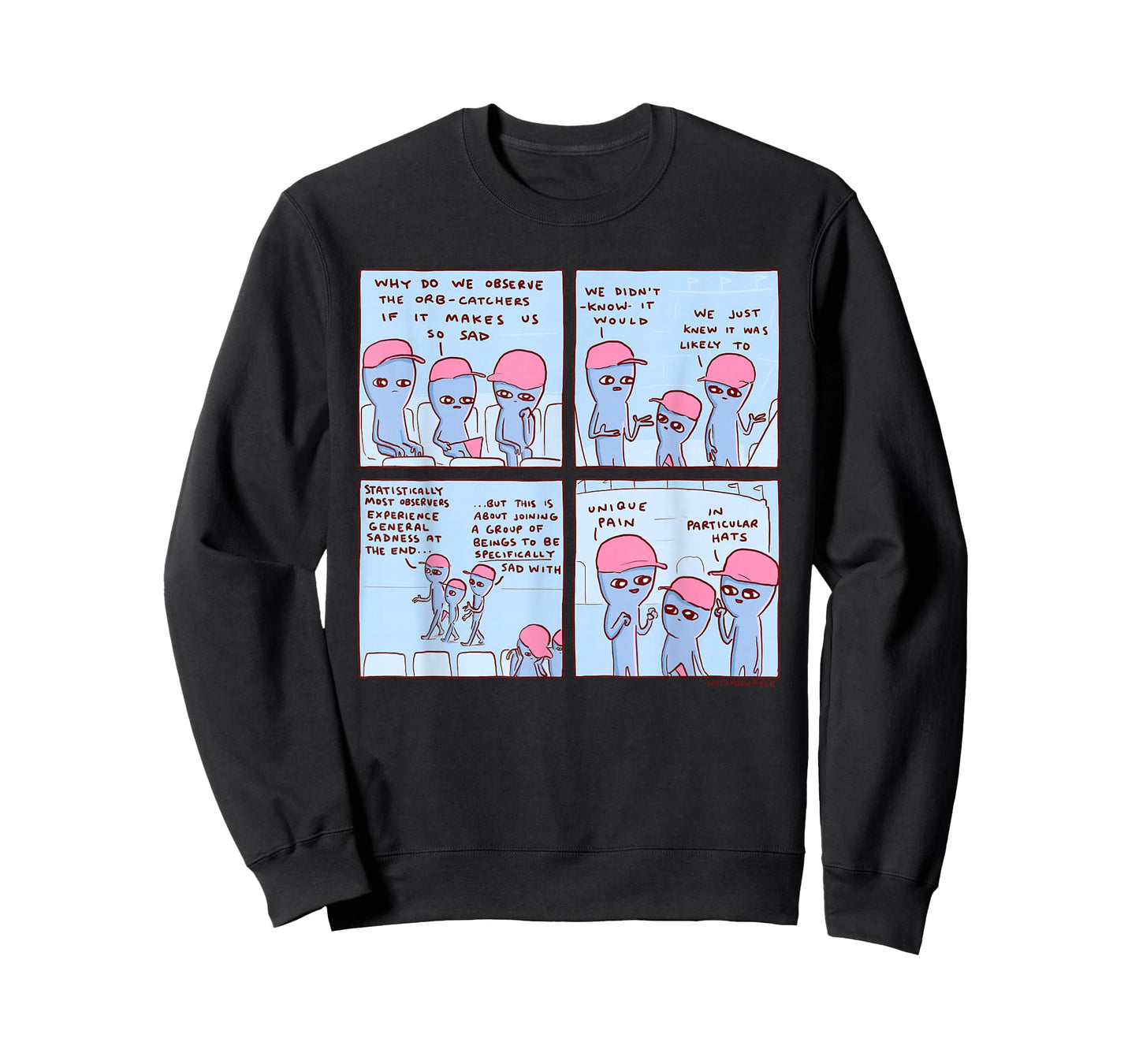 Threadless Nathan W. Pyle Strange Planet Unique Pain Graphic T-Shirt