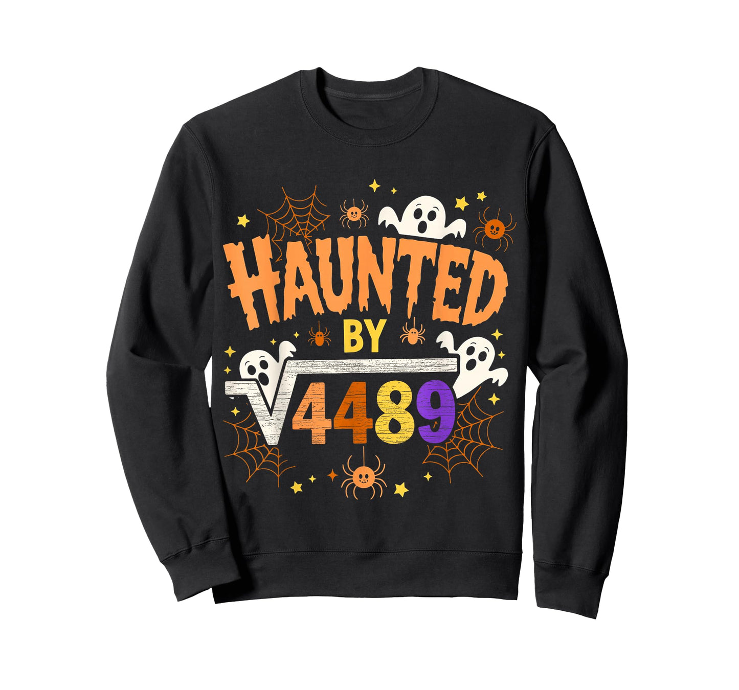 Haunted by 4489 Meme Six Seven 67 Funny Ghost Halloween T-Shirt