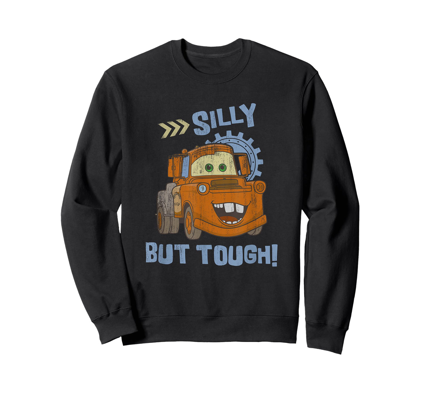 Disney Pixar Cars Silly But Tough Tow Mater Distressed T-Shirt