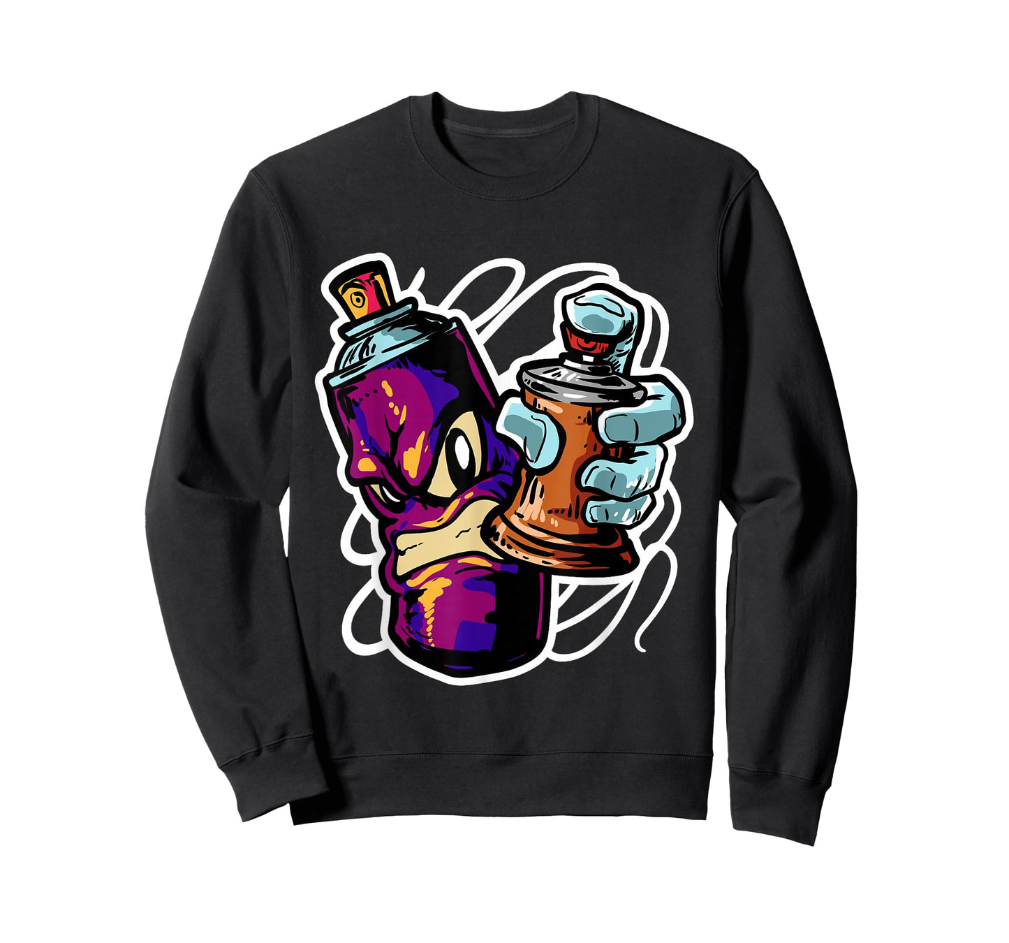 Graffiti Sprayer Street Artist Fat Cap Spray Can T-Shirt