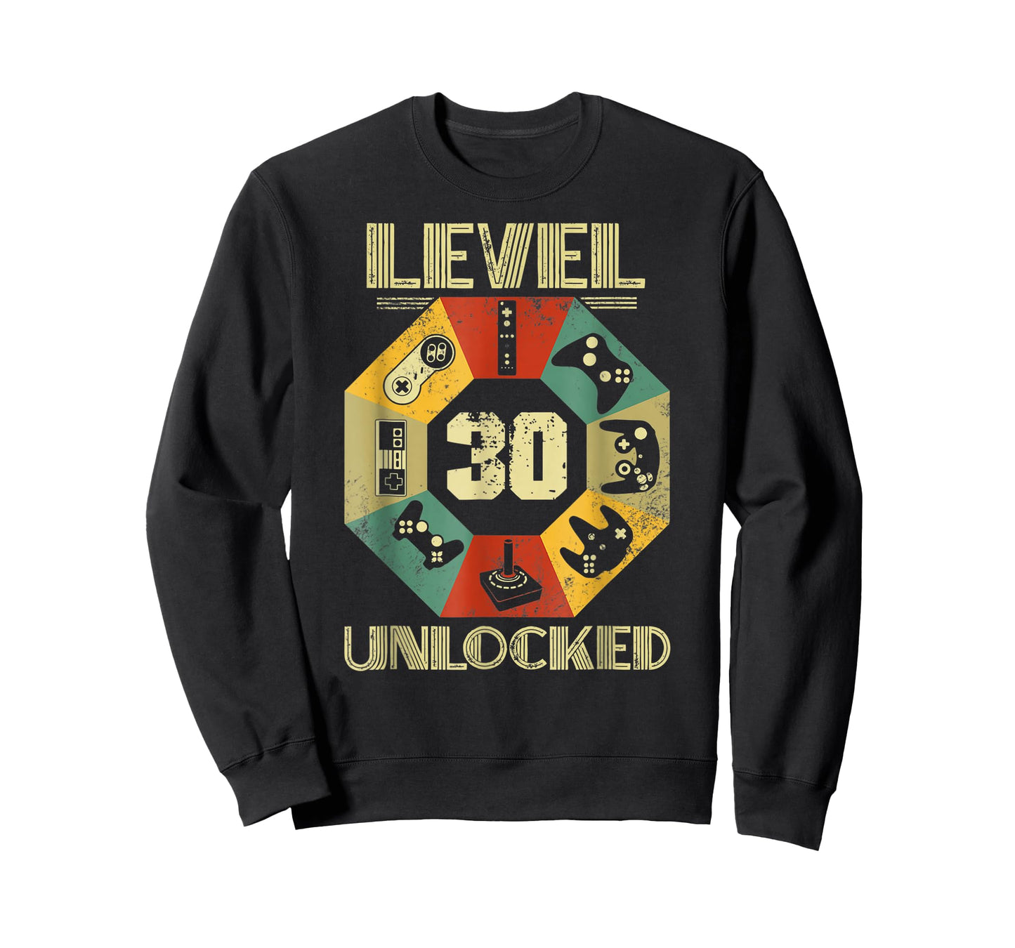 Level 30 Unlocked Video Gamer 30th Birthday Tshirt T-Shirt