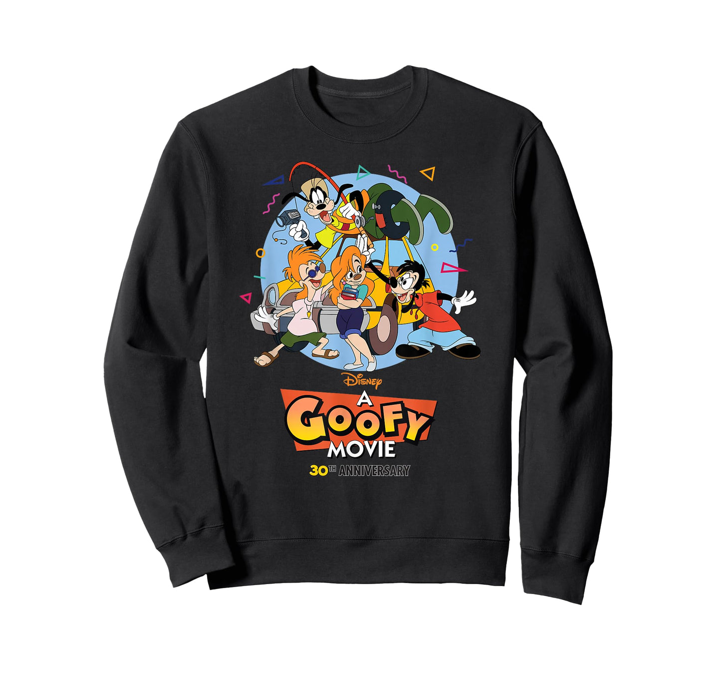 Disney A Goofy Movie 30th Anniversary Retro ’90s Road Trip T-Shirt
