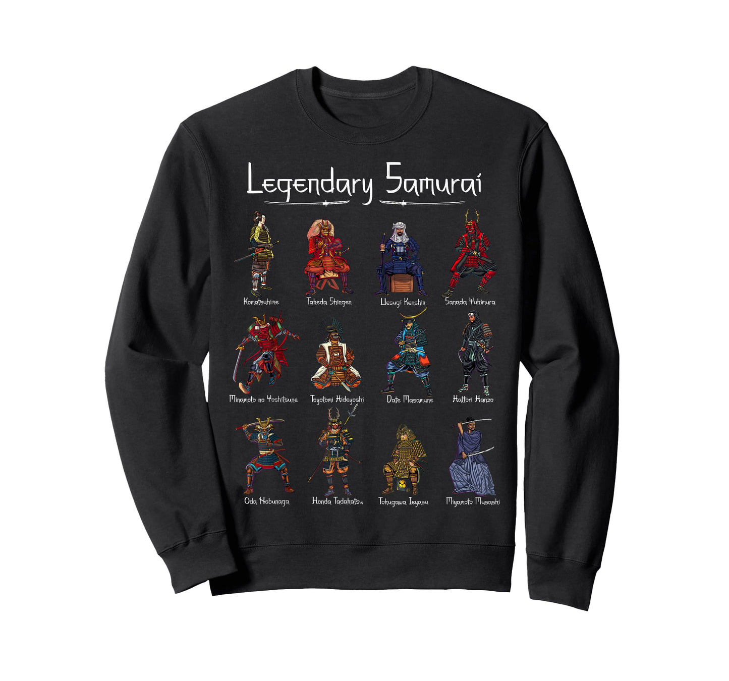 Japanese Martial Arts - Legendary Samurai T-Shirt