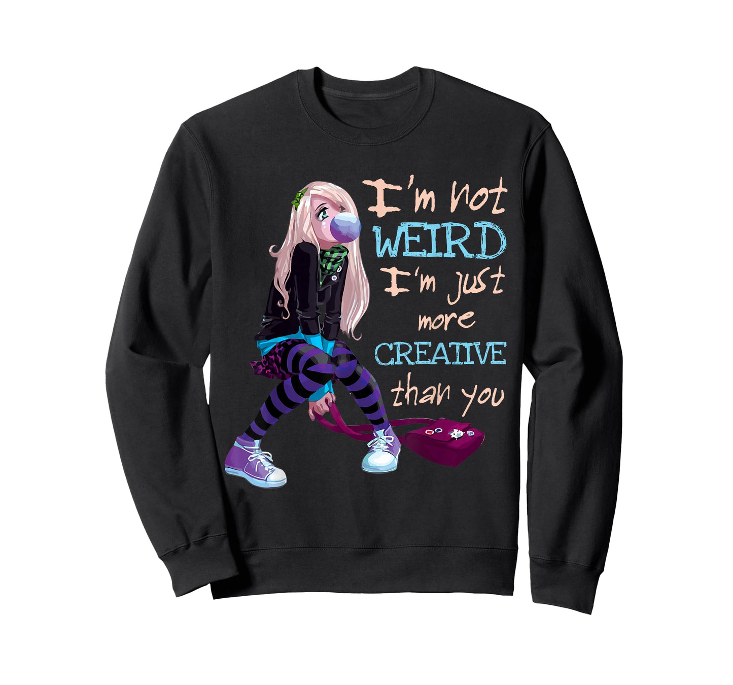 Kawaii Anime Girl Kawaii Clothes Anime Clothing Not Weird T-Shirt Small