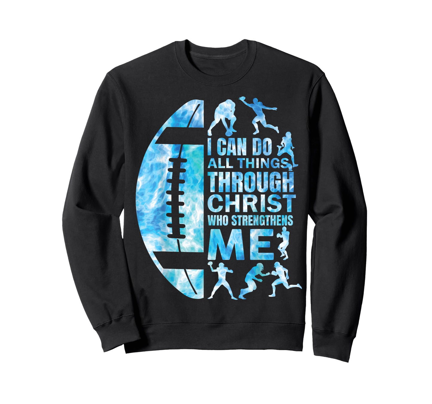 Football-Shirt Christian Women Boys Men Christ Religious T-Shirt