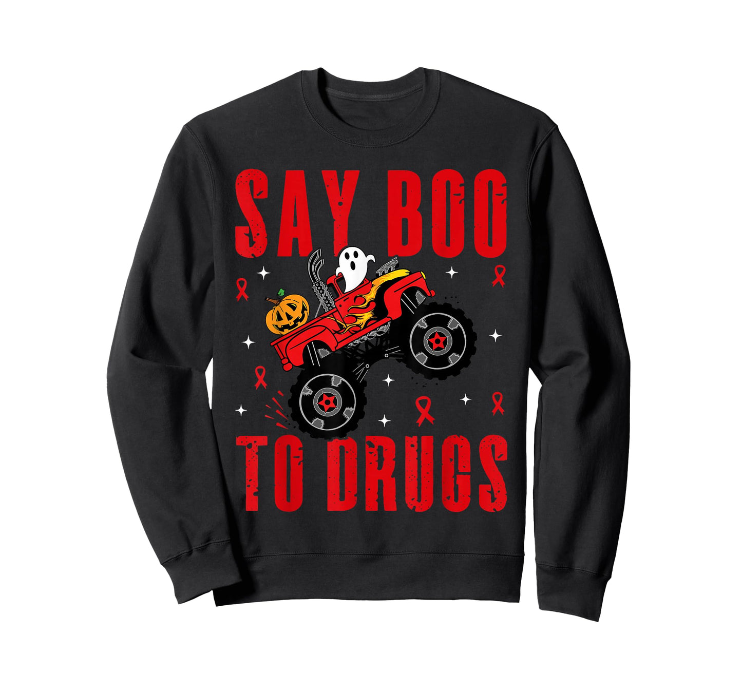 Red Ribbon Week Awareness Halloween Women Men Toddler Kids T-Shirt