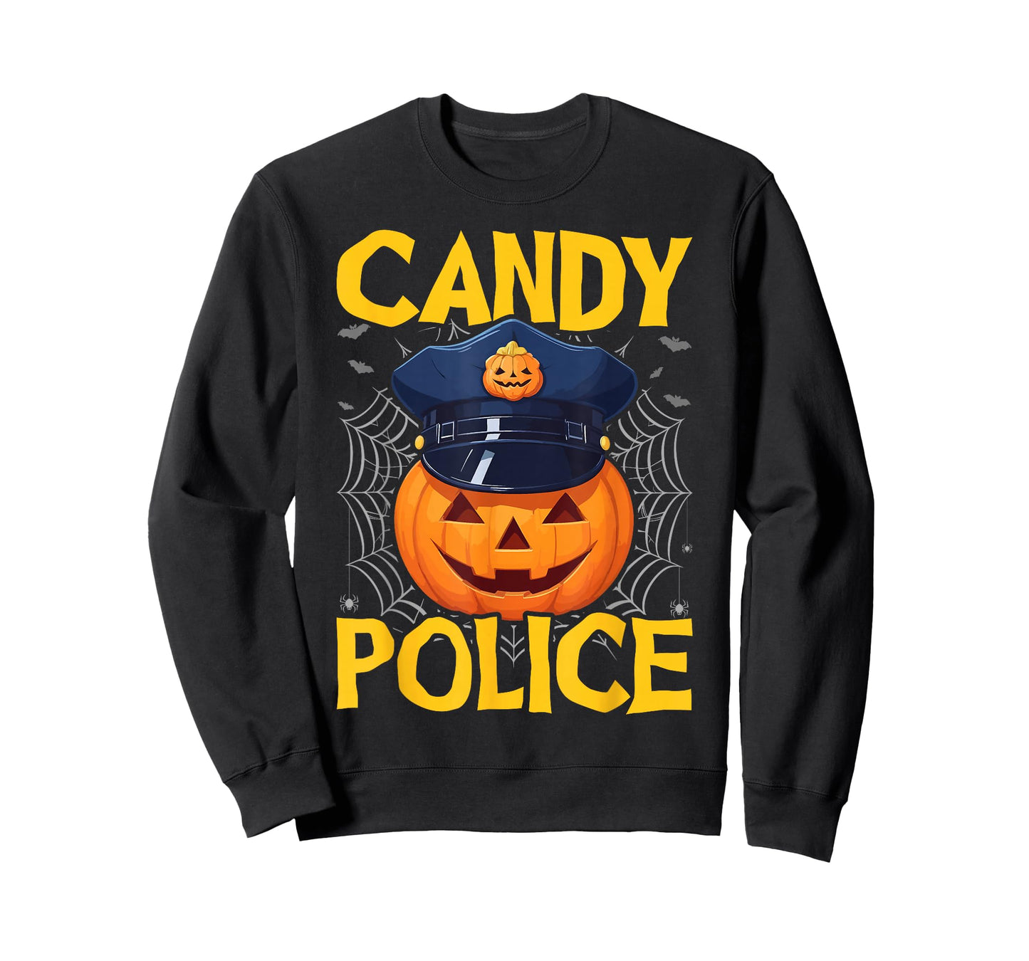 Candy Police Halloween Party Trick or Treat Security Funny T-Shirt