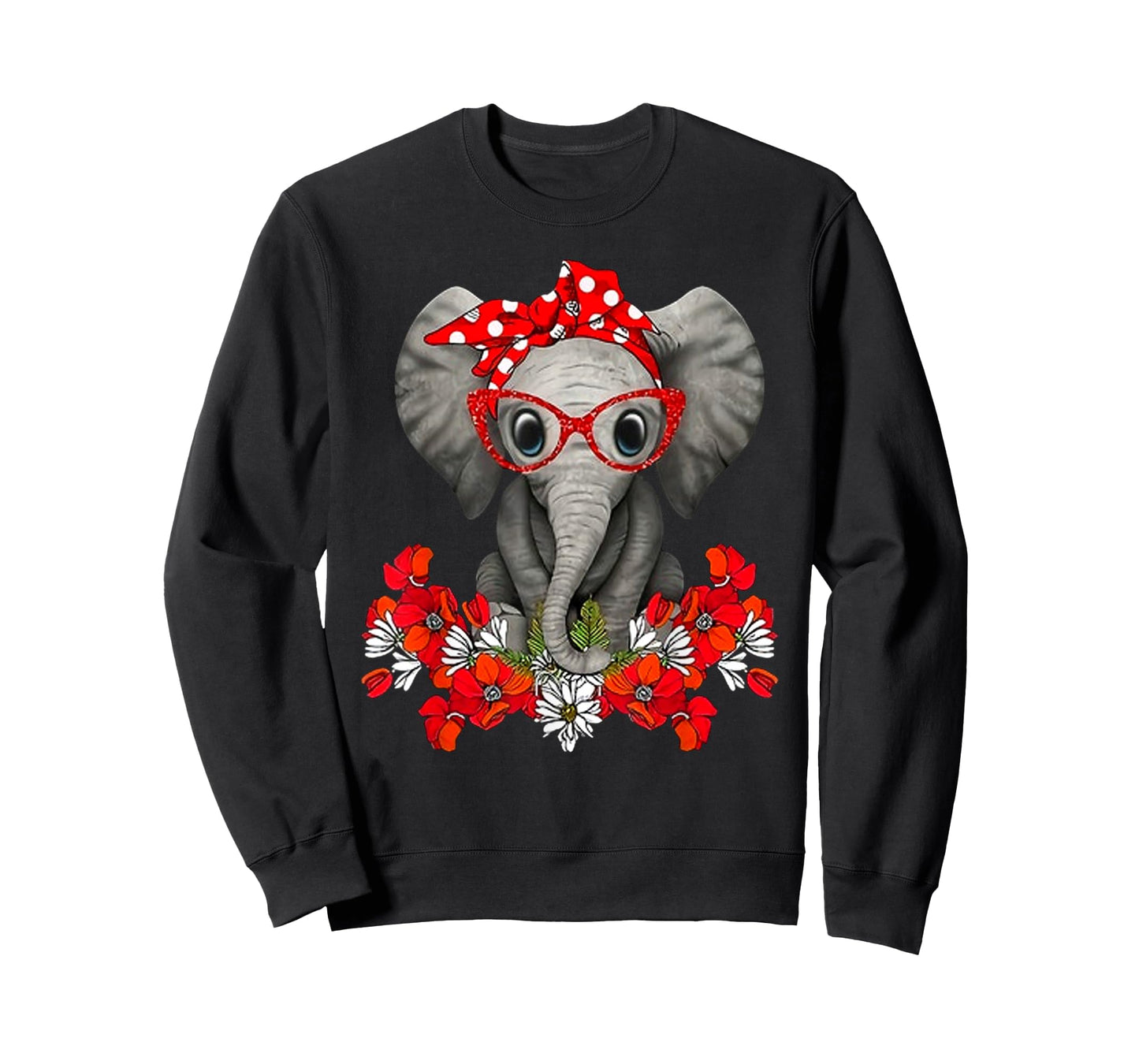 Save The Elephants t-shirt Elephant mom red bow woman T-Shirt