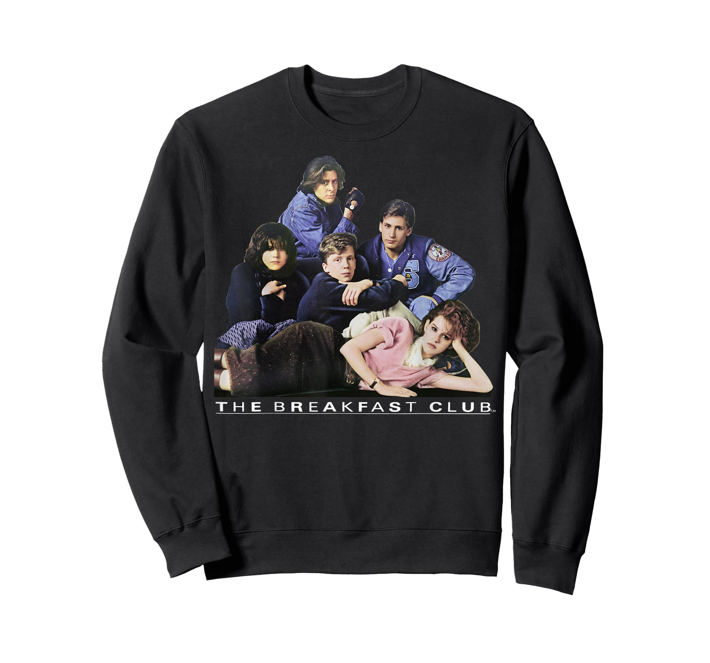 Breakfast Club Group Portrait Movie Logo T-Shirt