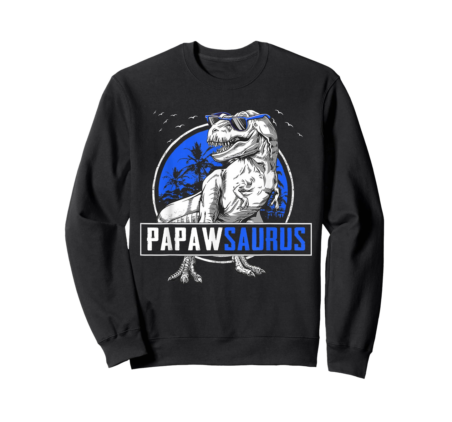 Papawsaurus T-Rex Papaw Saurus Dinosaur Family Matching T-Shirt