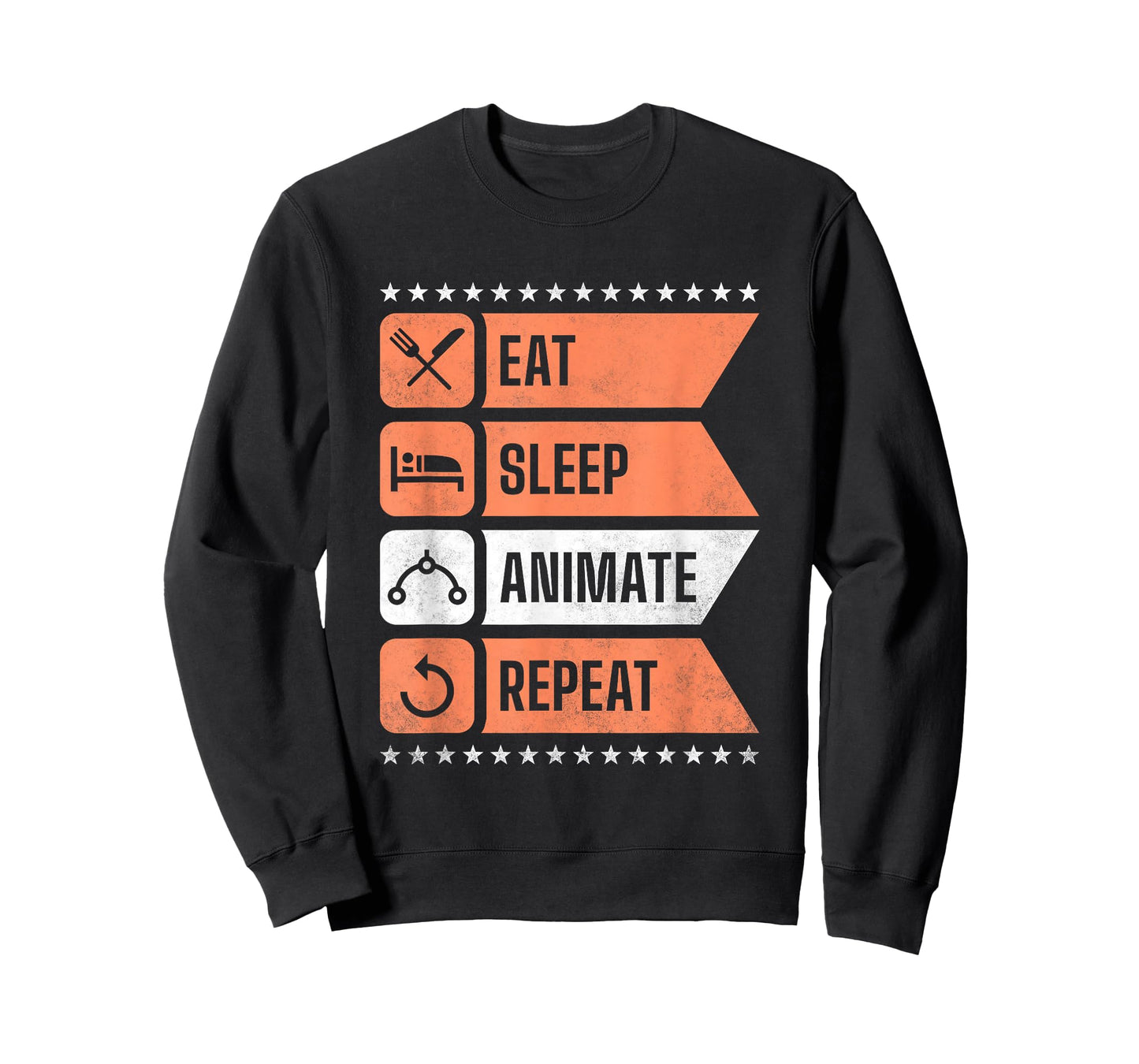 Eat Sleep Animate Repeat T-Shirt