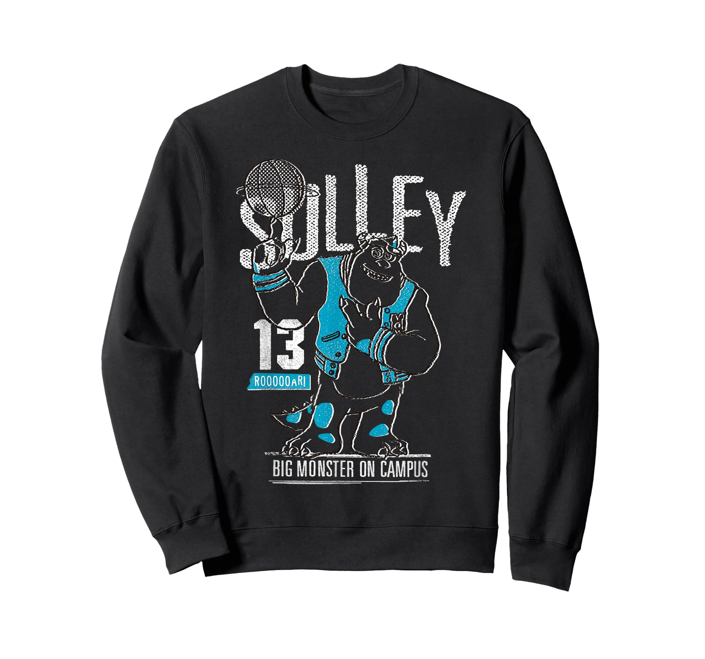 Disney PIXAR Monsters University Sulley Basketball T-Shirt