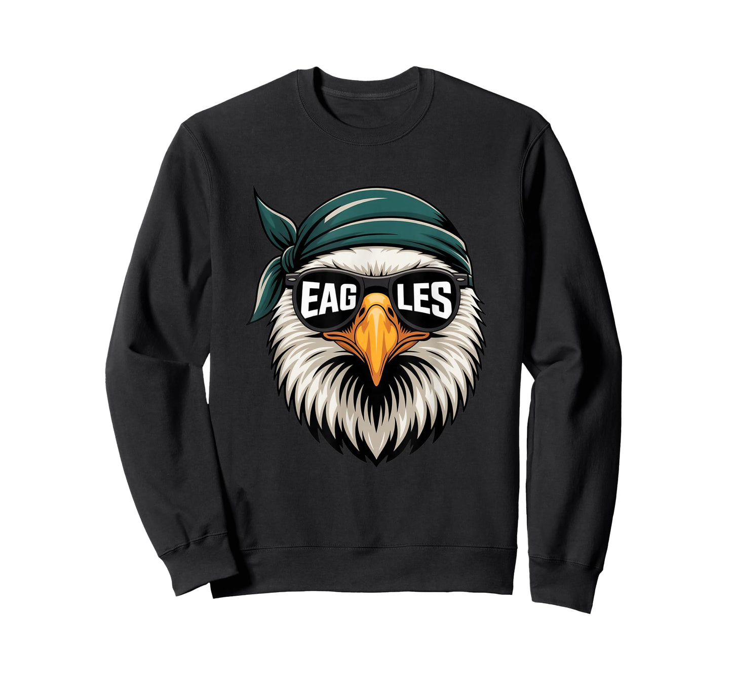 Cool Eagle with Sunglasses Men Women Kids T-Shirt