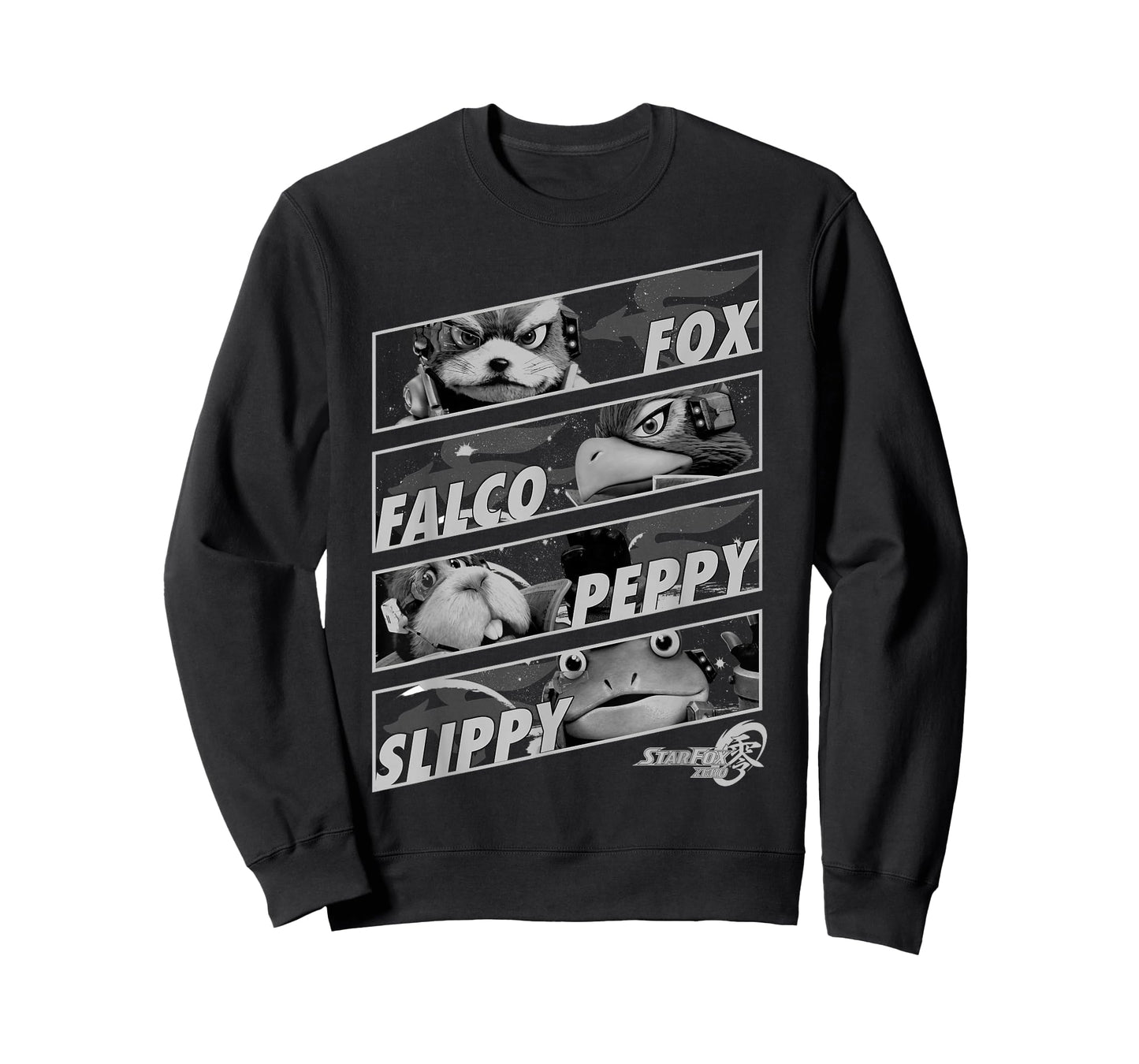 Star Fox Zero Tilted Team Group Shot Graphic T-Shirt T-Shirt
