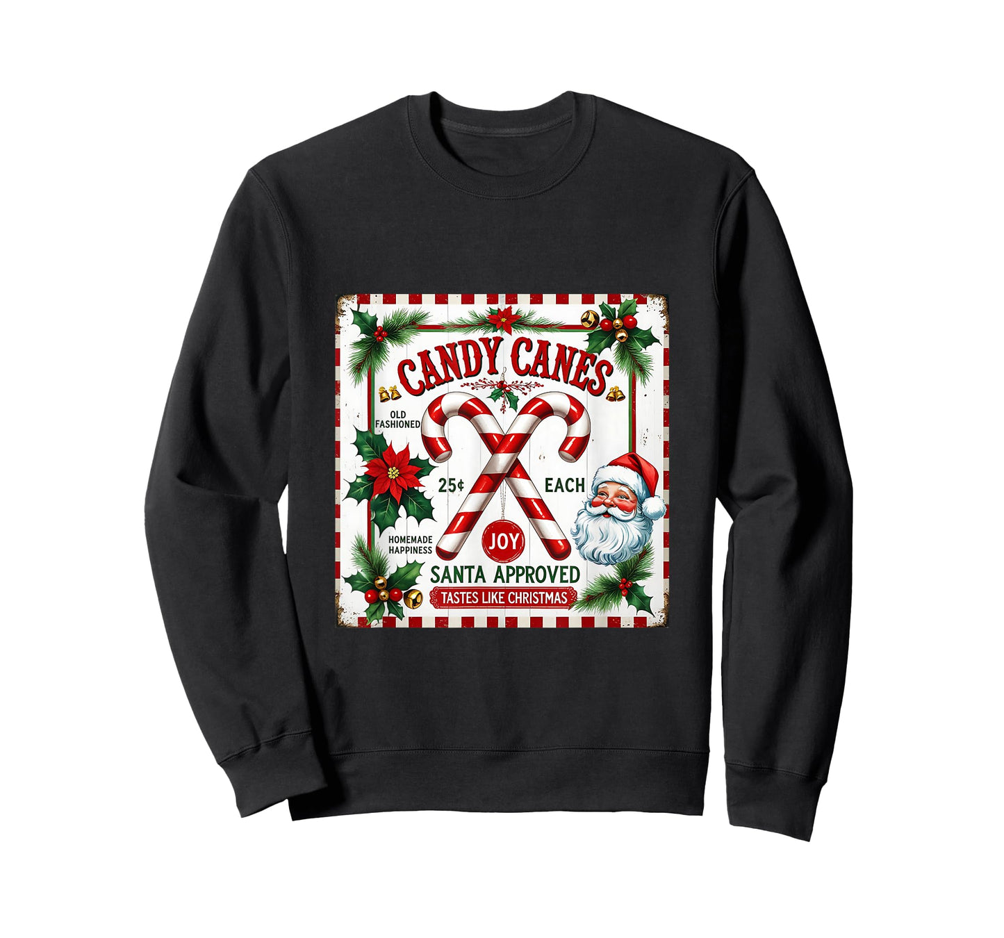 Christmas Old Fashioned Candy Company Handmade Nostalgic T-Shirt