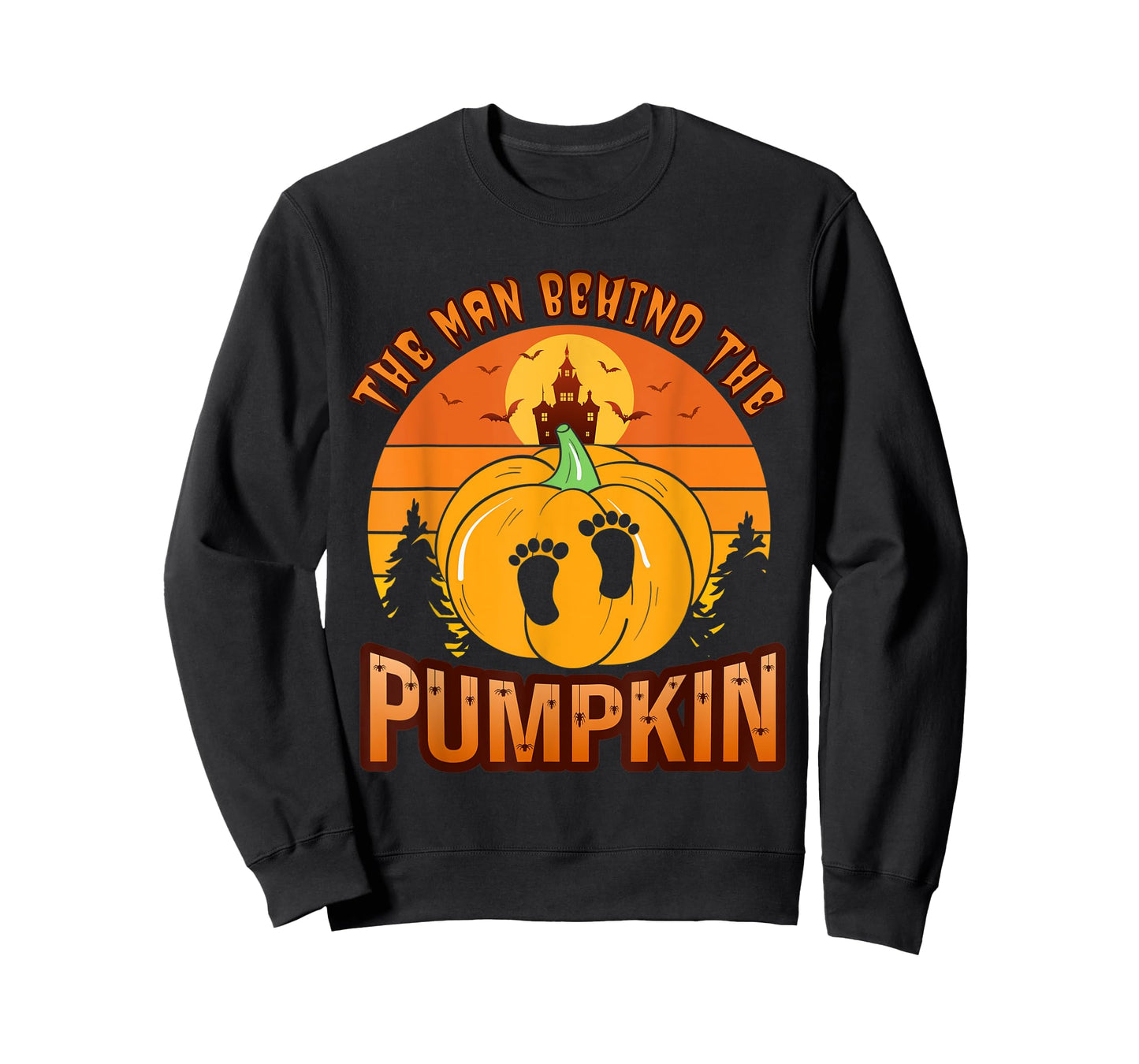 Halloween Pregnancy for Men Expecting Pumpkin Costume T-Shirt