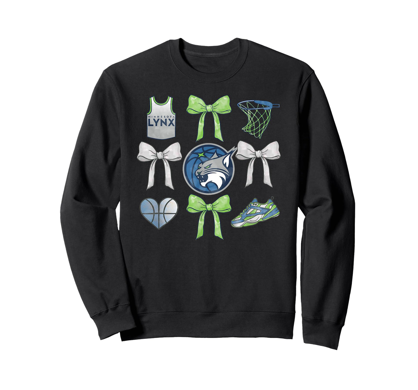 WNBA Minnesota Lynx Bow Grid T-Shirt
