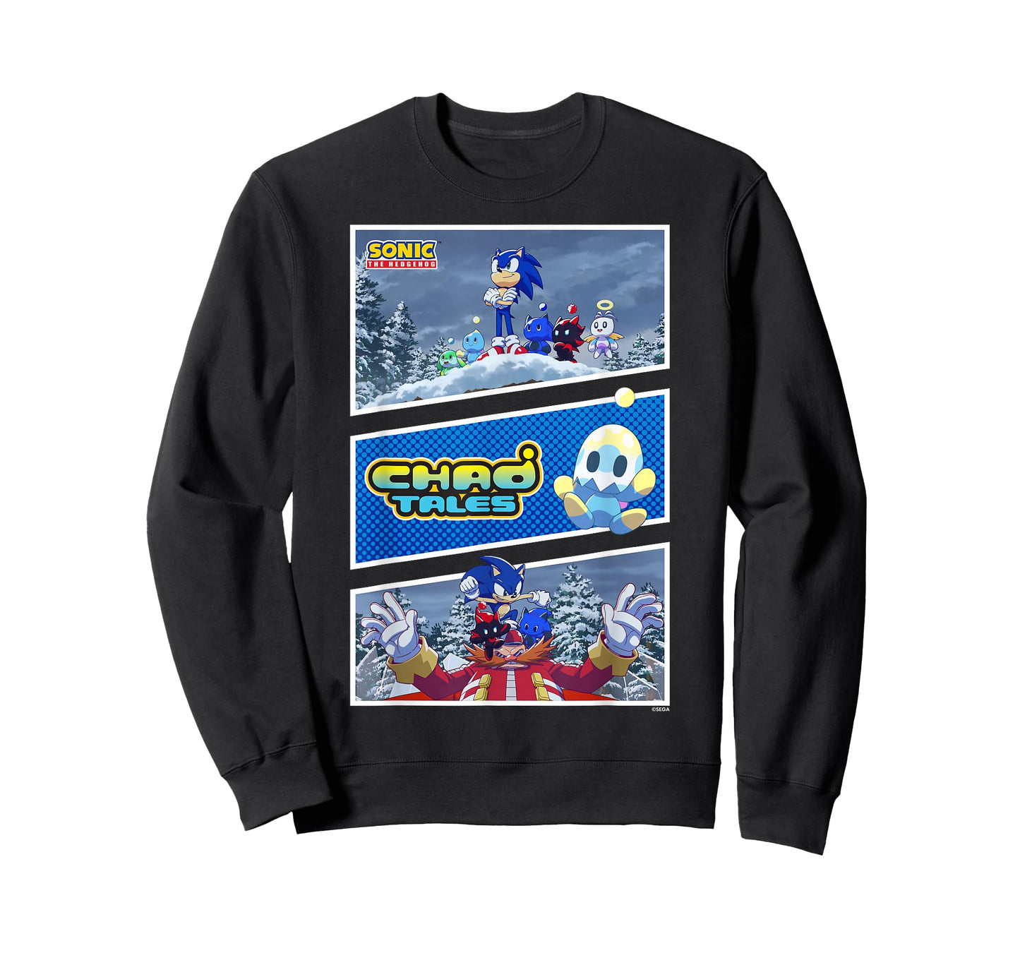 Sonic The Hedgehog - Chao Tales Sonic vs. Dr. Eggman T-Shirt