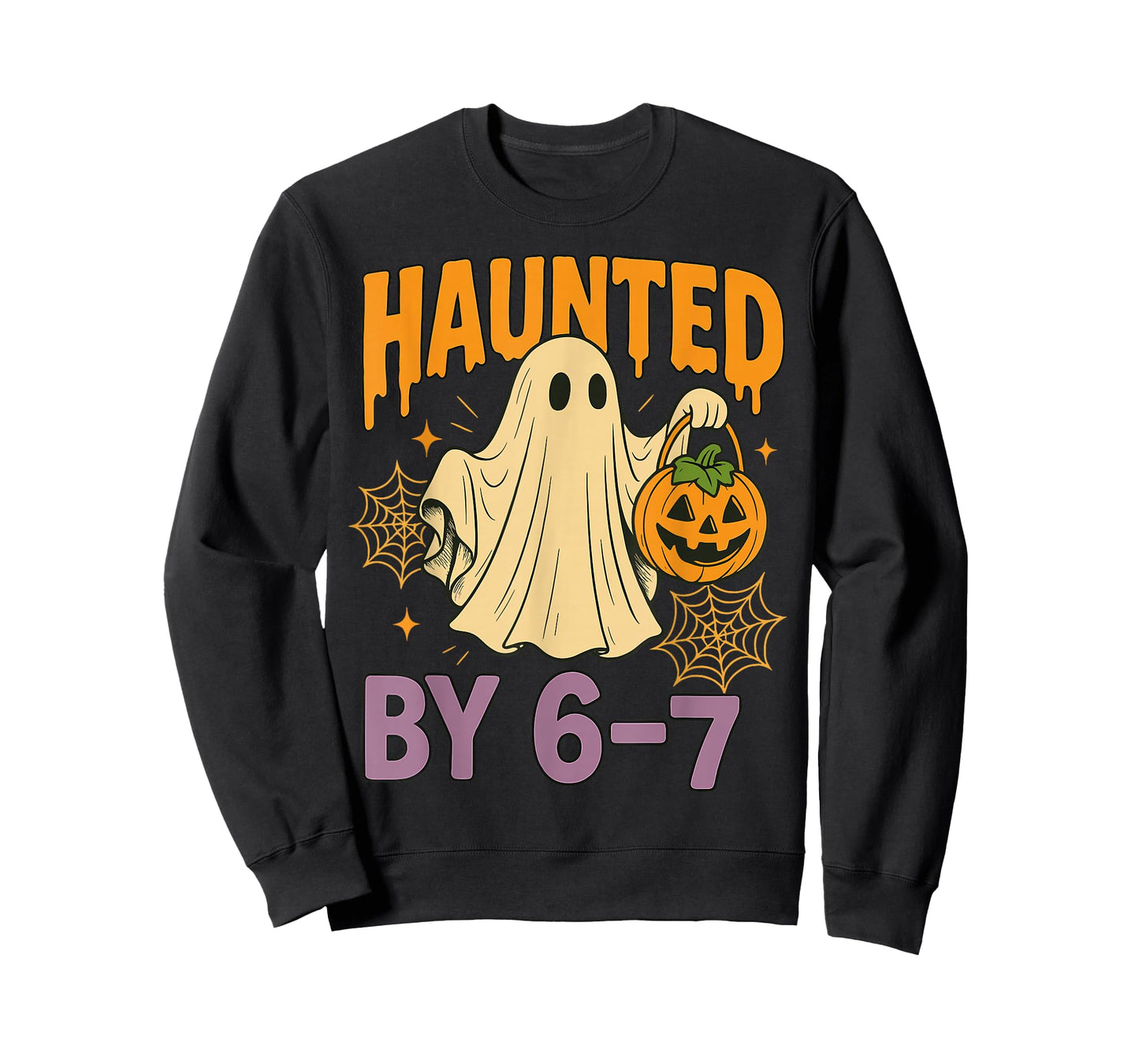 Haunted by 6-7 Funny Halloween Ghosts Six Seven T-Shirt