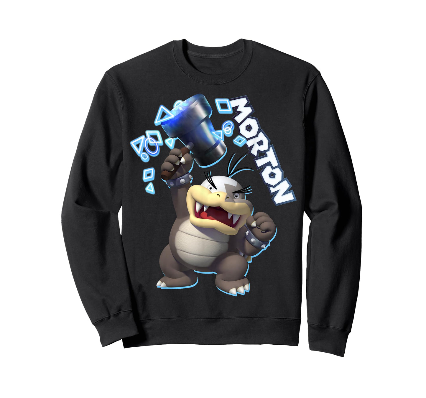 Super Mario Morton Action Pose Logo T-Shirt