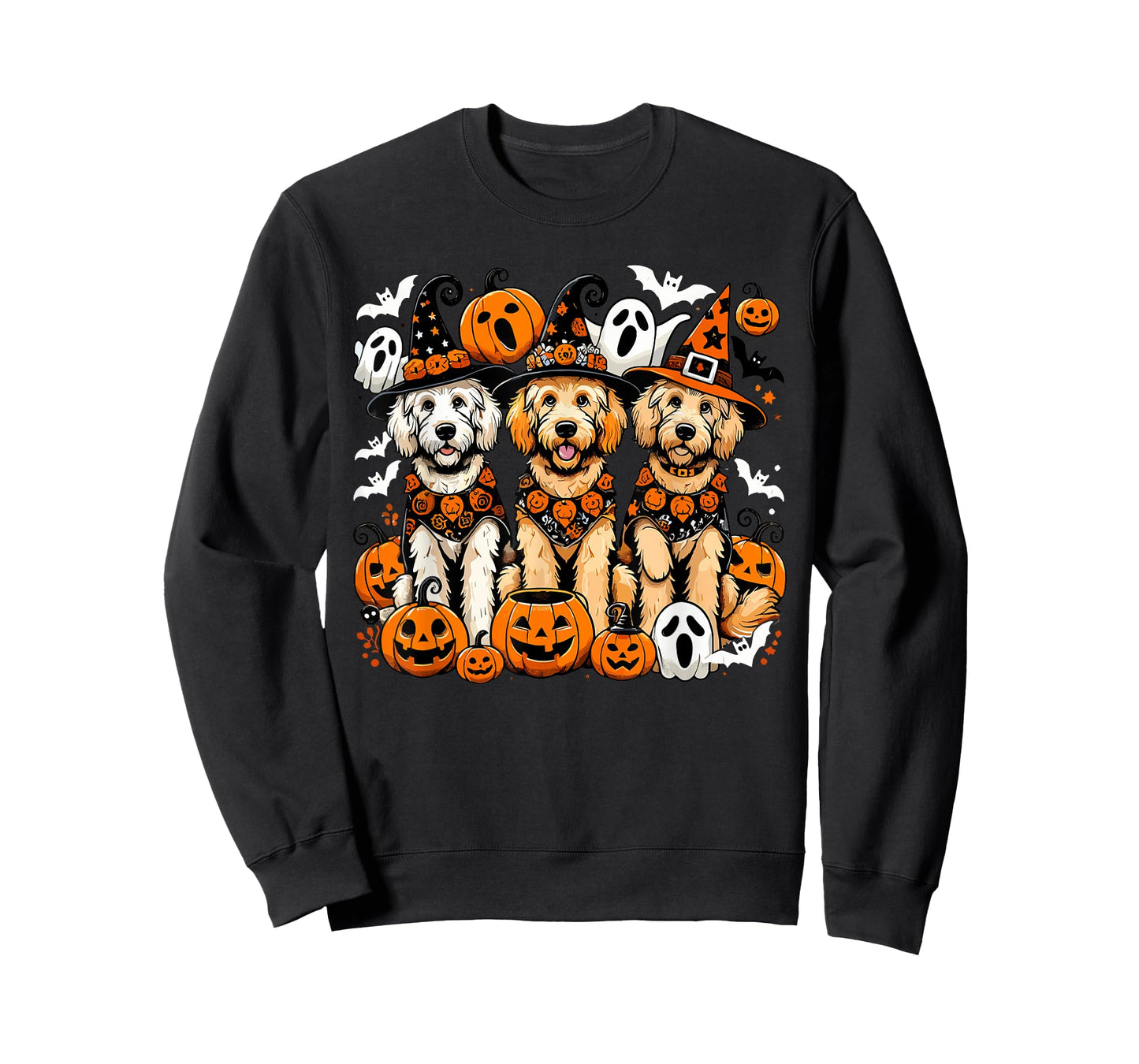 Golden Doodle Halloween Costume, Dog Ghost T-Shirt