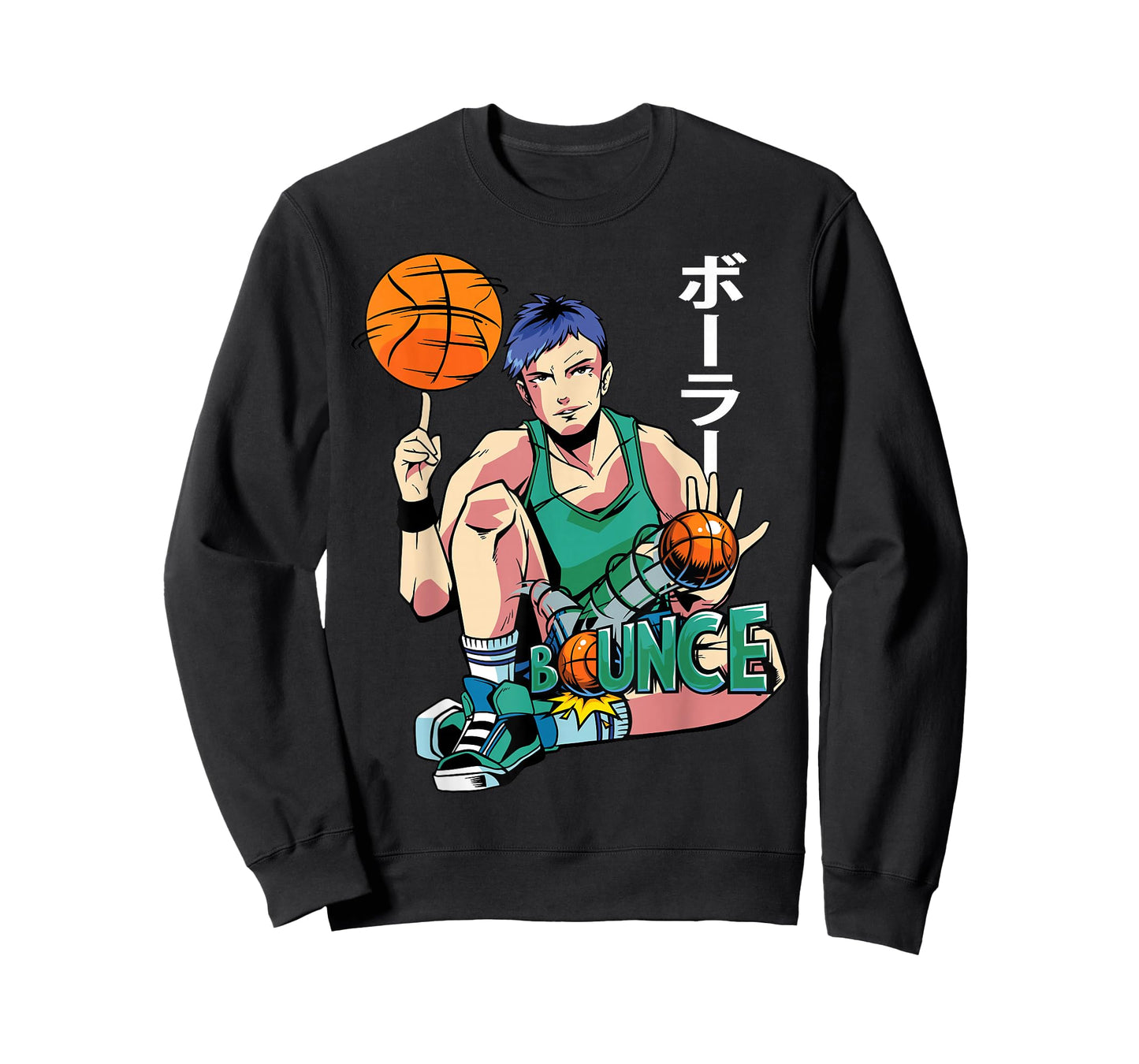 Anime Basketball - Japanese Aesthetics - Otaku - Manga T-Shirt