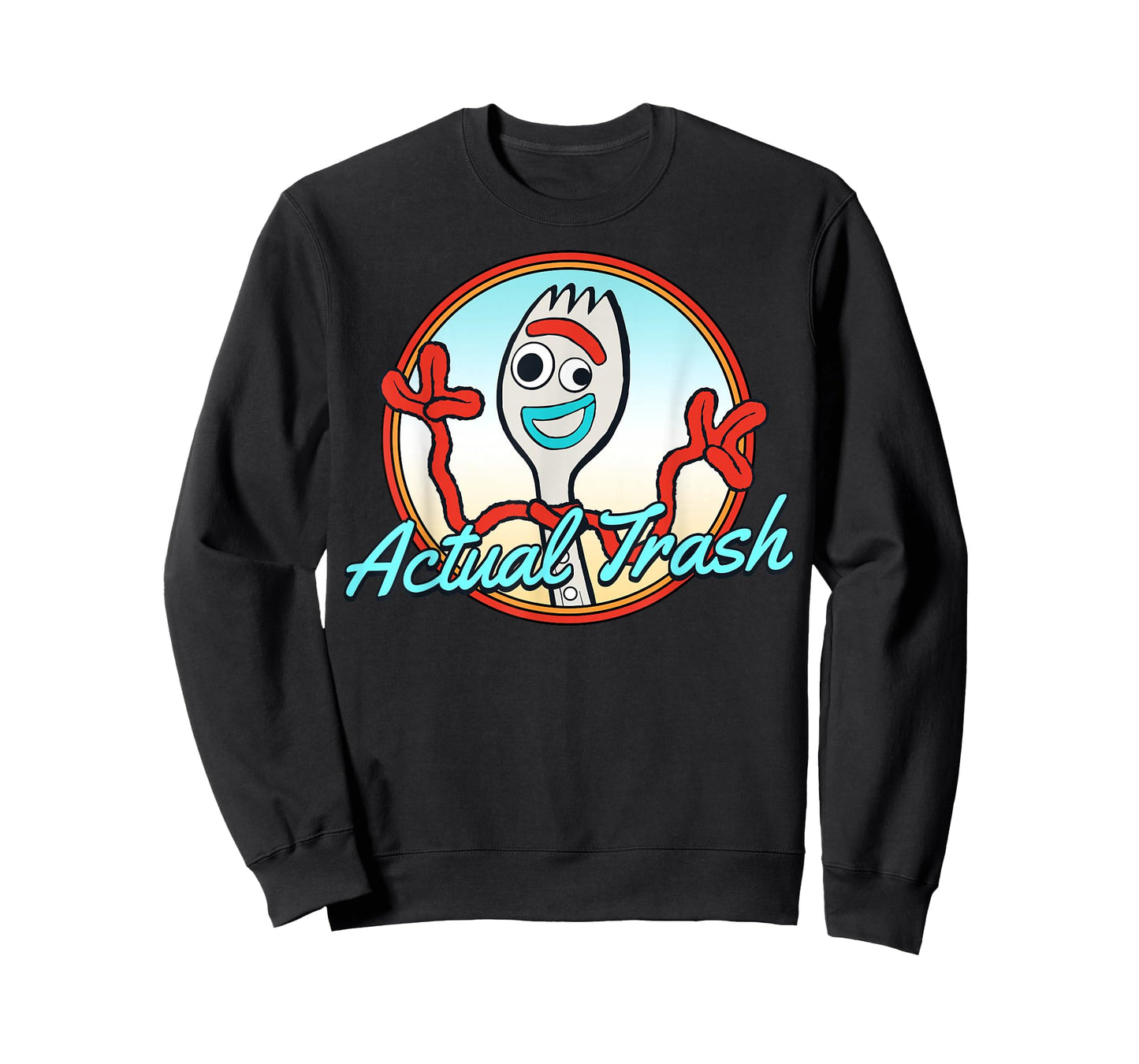 Disney Pixar Toy Story Forky Actual Trash Portrait T-Shirt