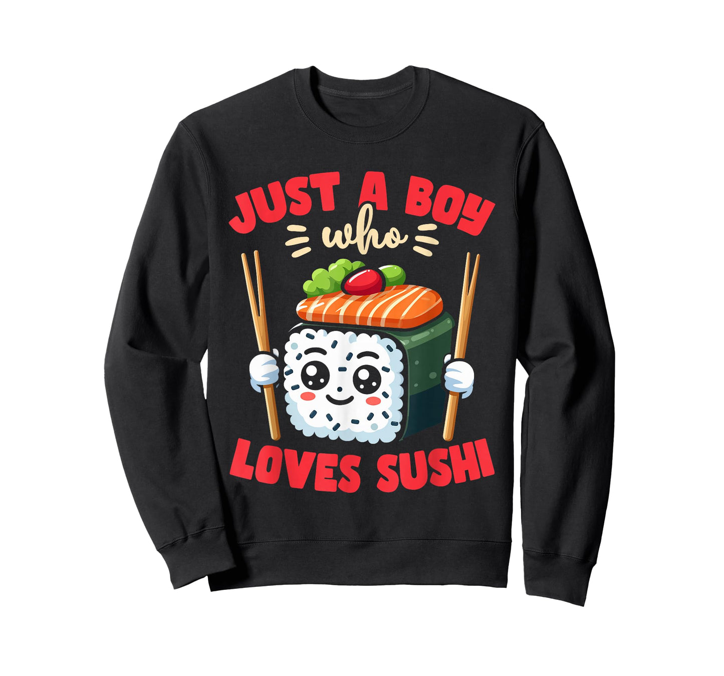 Sushi Lover Kawaii Just A Boy Who Loves Sushi T-Shirt