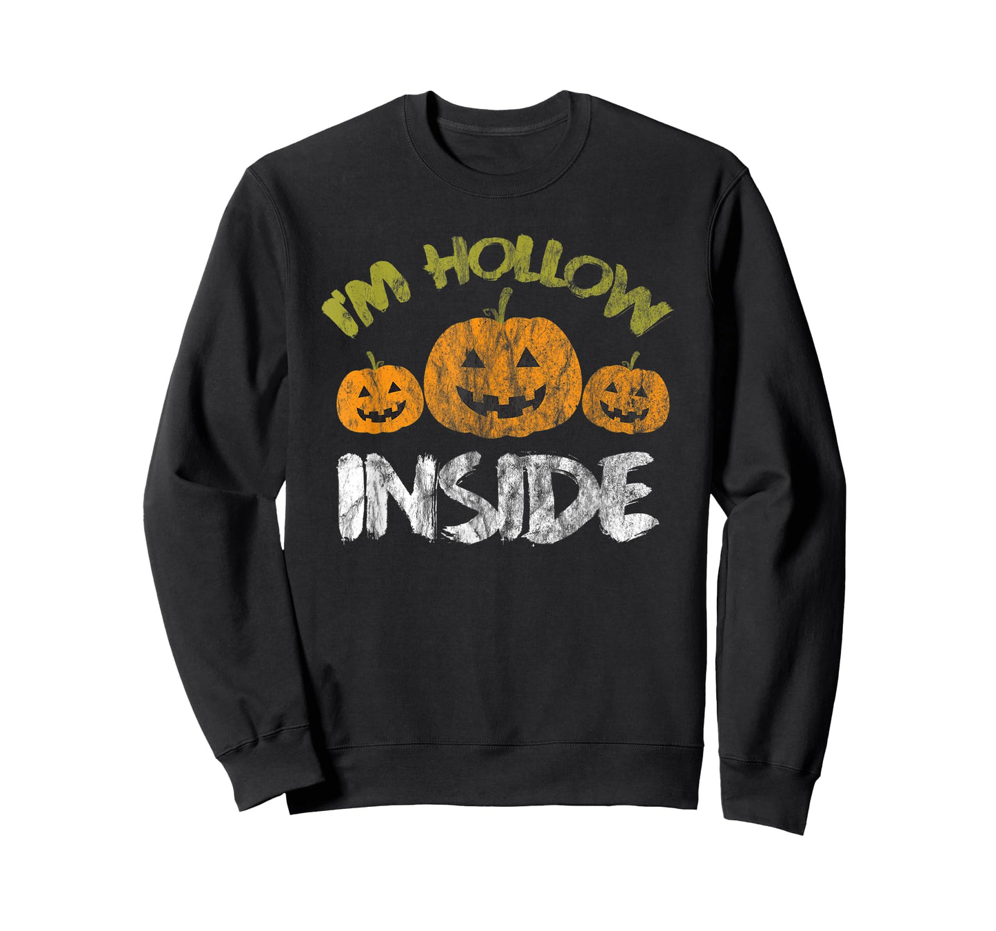Hollow Inside Funny Retro Halloween T-Shirt