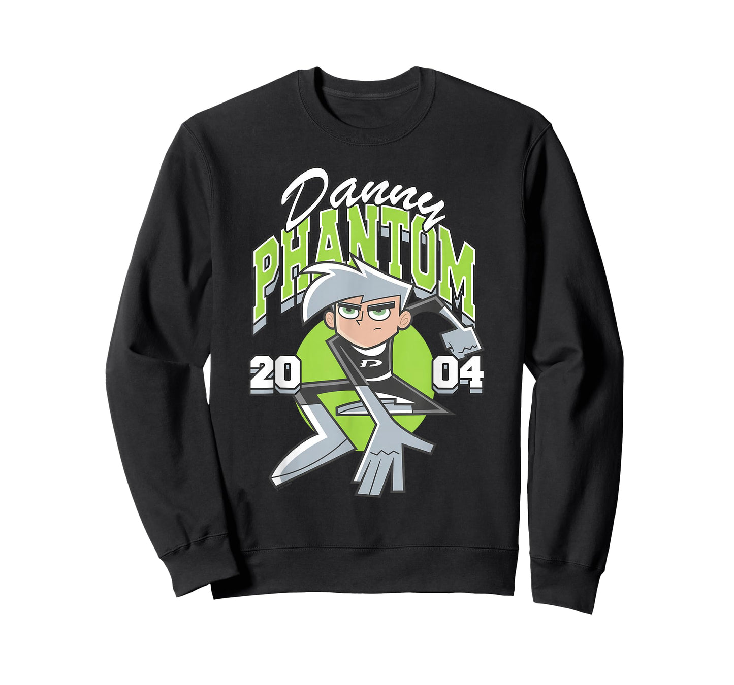 Danny Phantom 2004 Athletic Logo Retro Cartoon T-Shirt