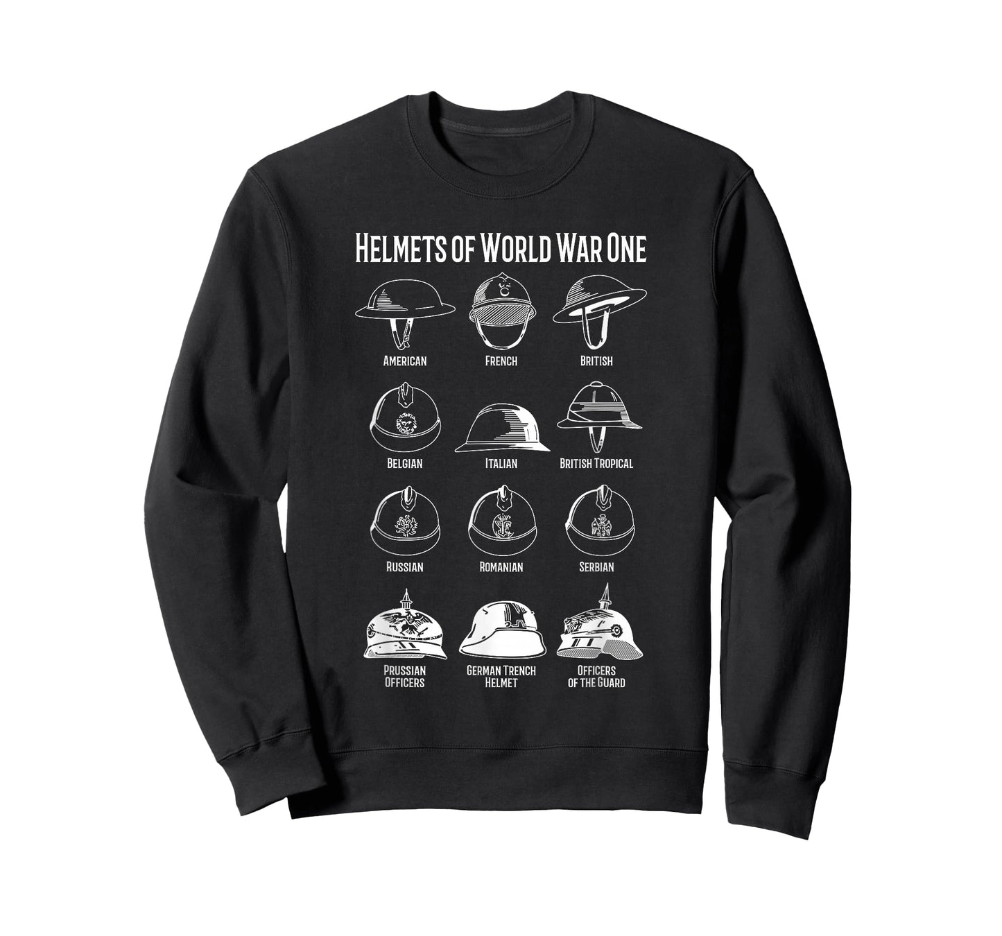 World War I Soldier Helmets Charts T-Shirt