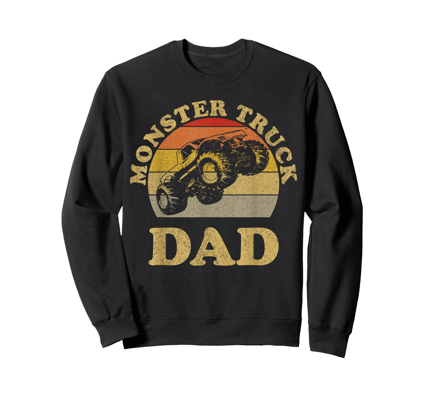 Monster Truck Dad Shirt Retro Vintage Monster Truck Shirt T-Shirt