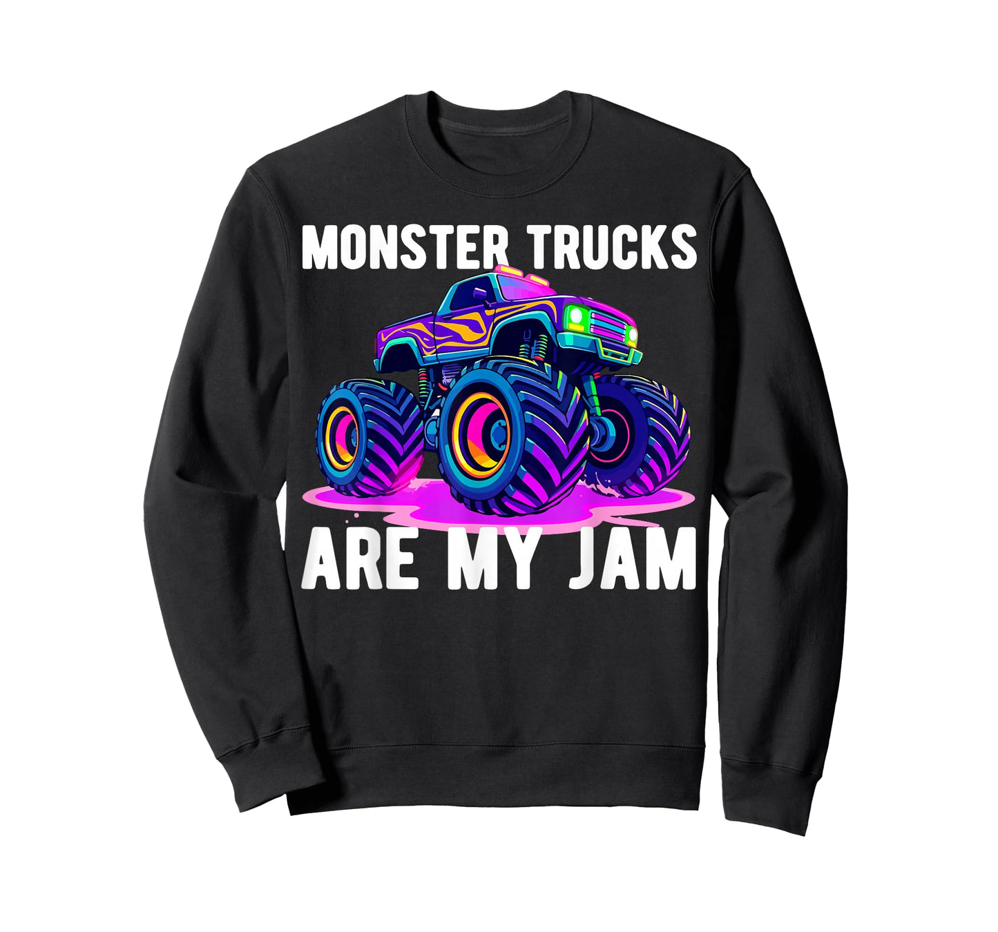 Monster Trucks Are My Jam Monster Truck T-Shirt