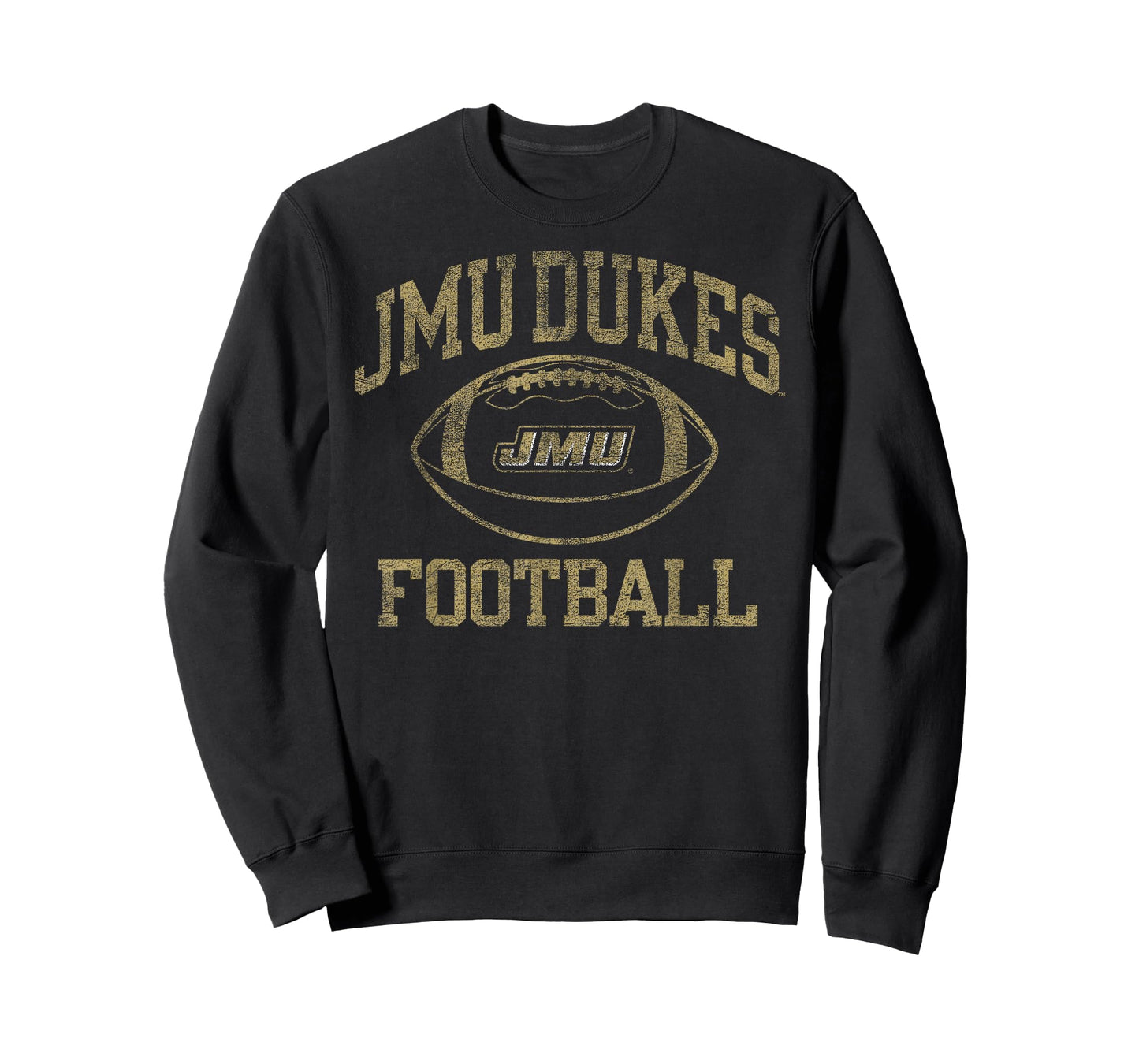 James Madison Dukes Football Intensity Vintage Purple T-Shirt