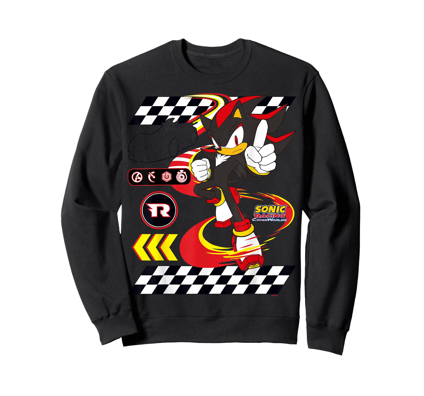 Sonic Racing CrossWorlds - Ultimate Driver Shadow T-Shirt